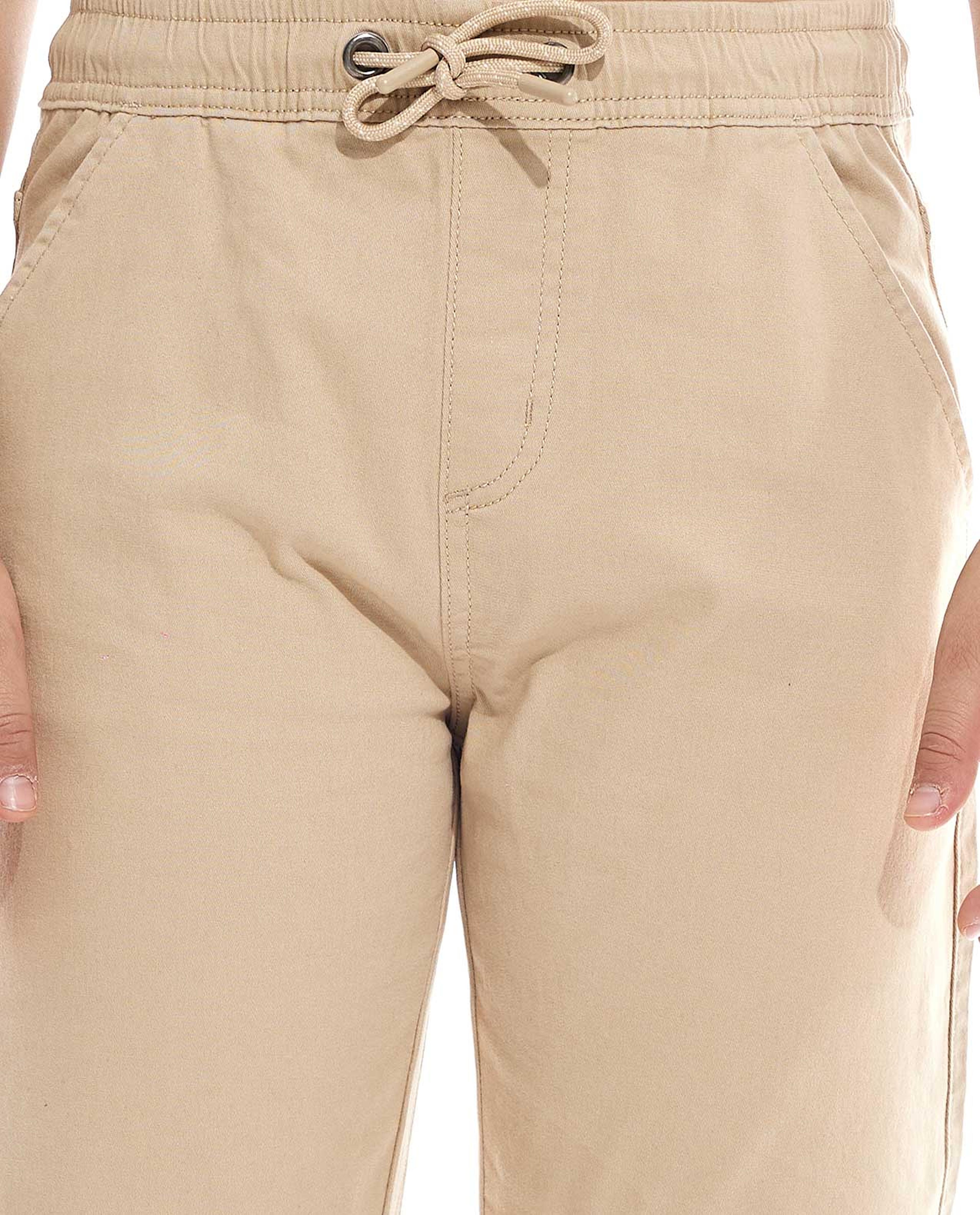 بنطال برباط خصر 