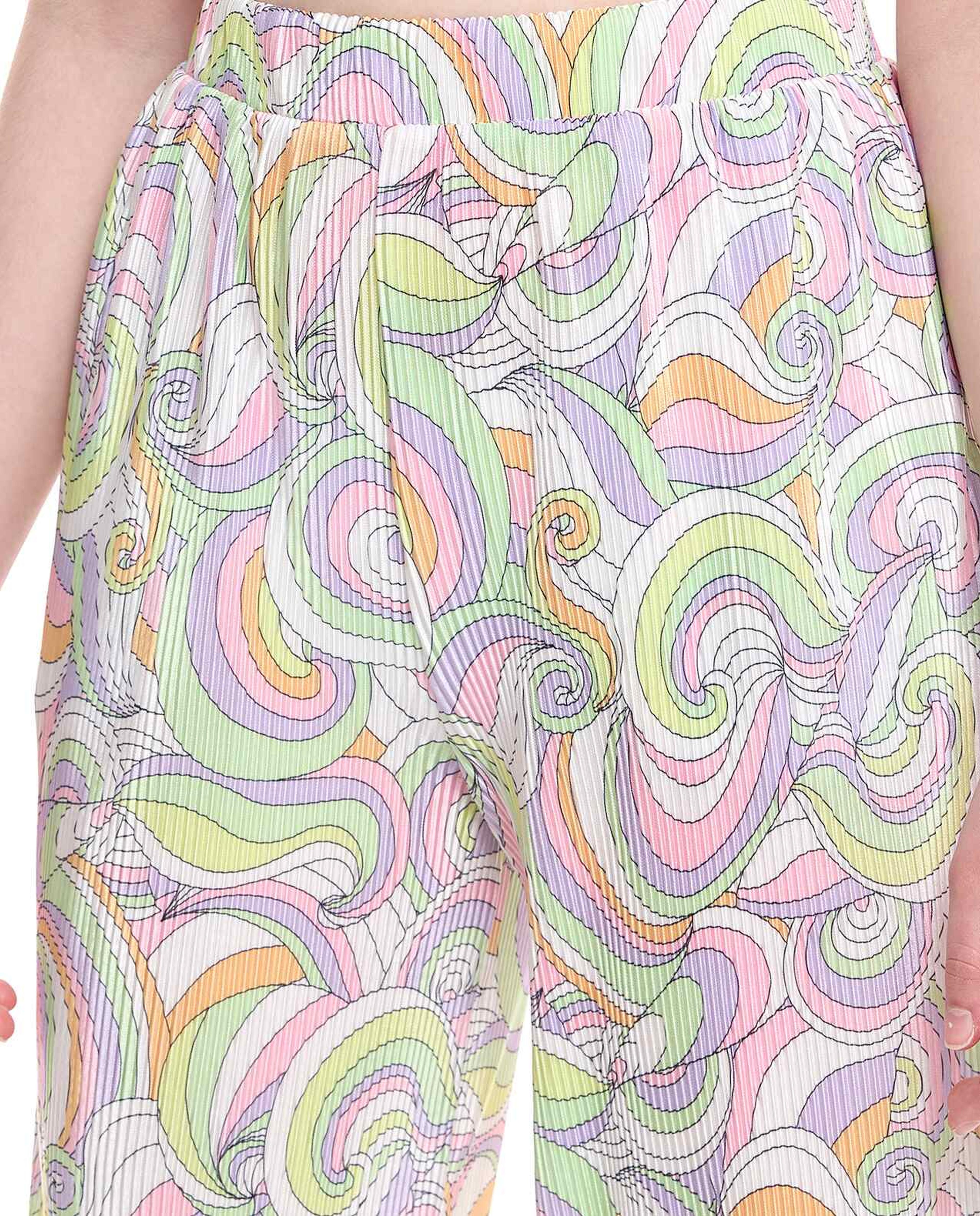 Patterned Long Sleeves Co-Ord Set