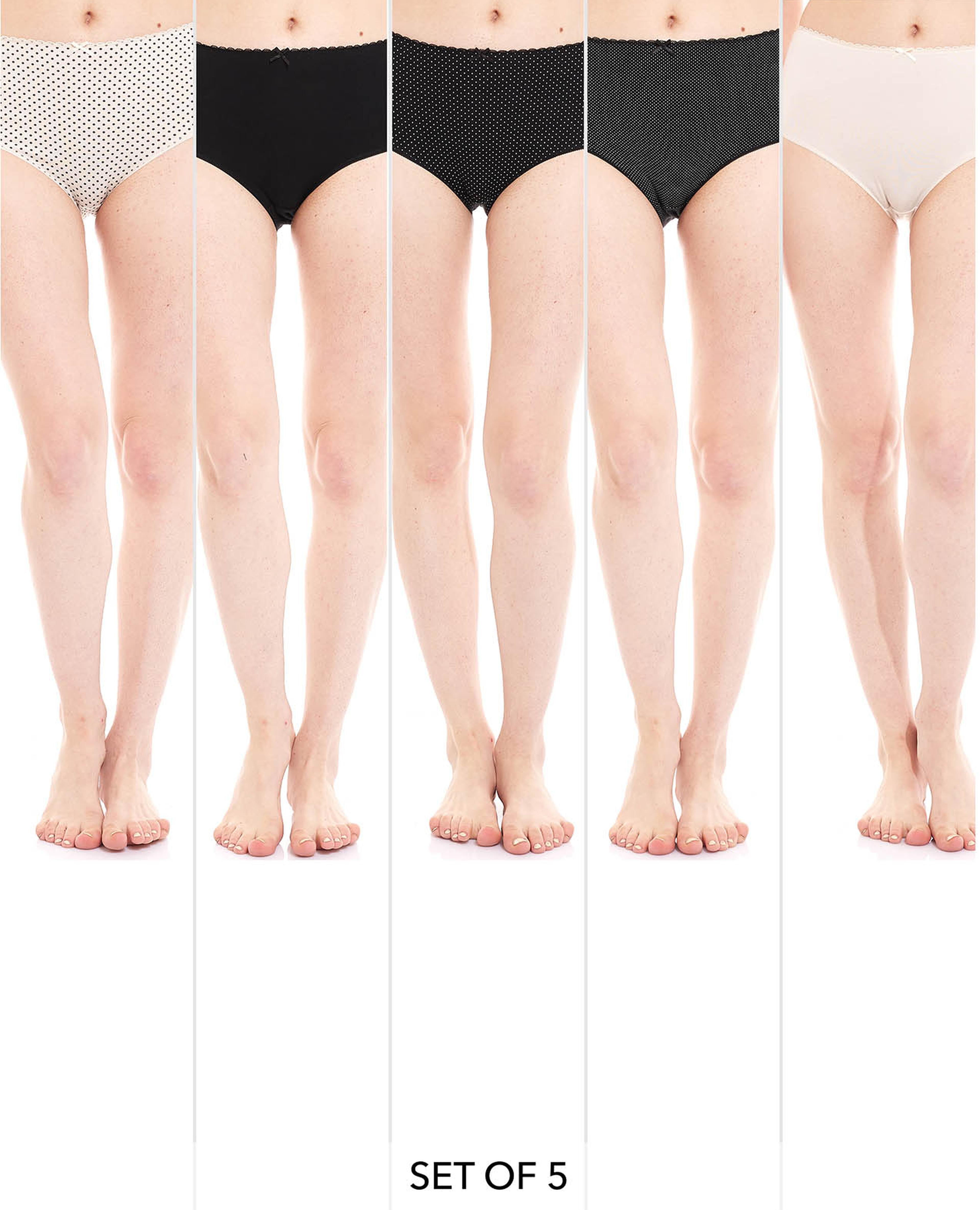 5 Pack Hipster Briefs