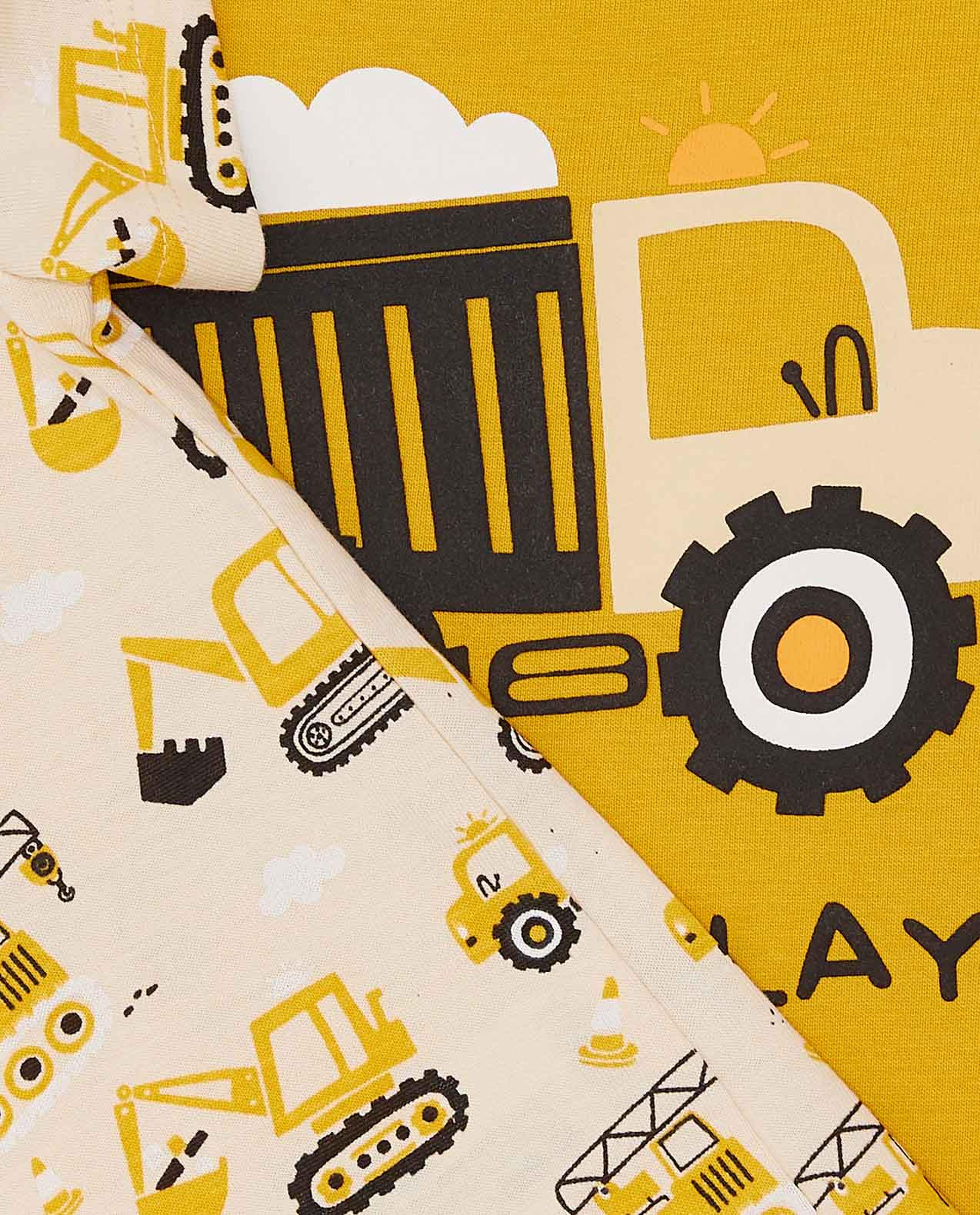 2 Pack Printed Short Sleeves T-Shirts