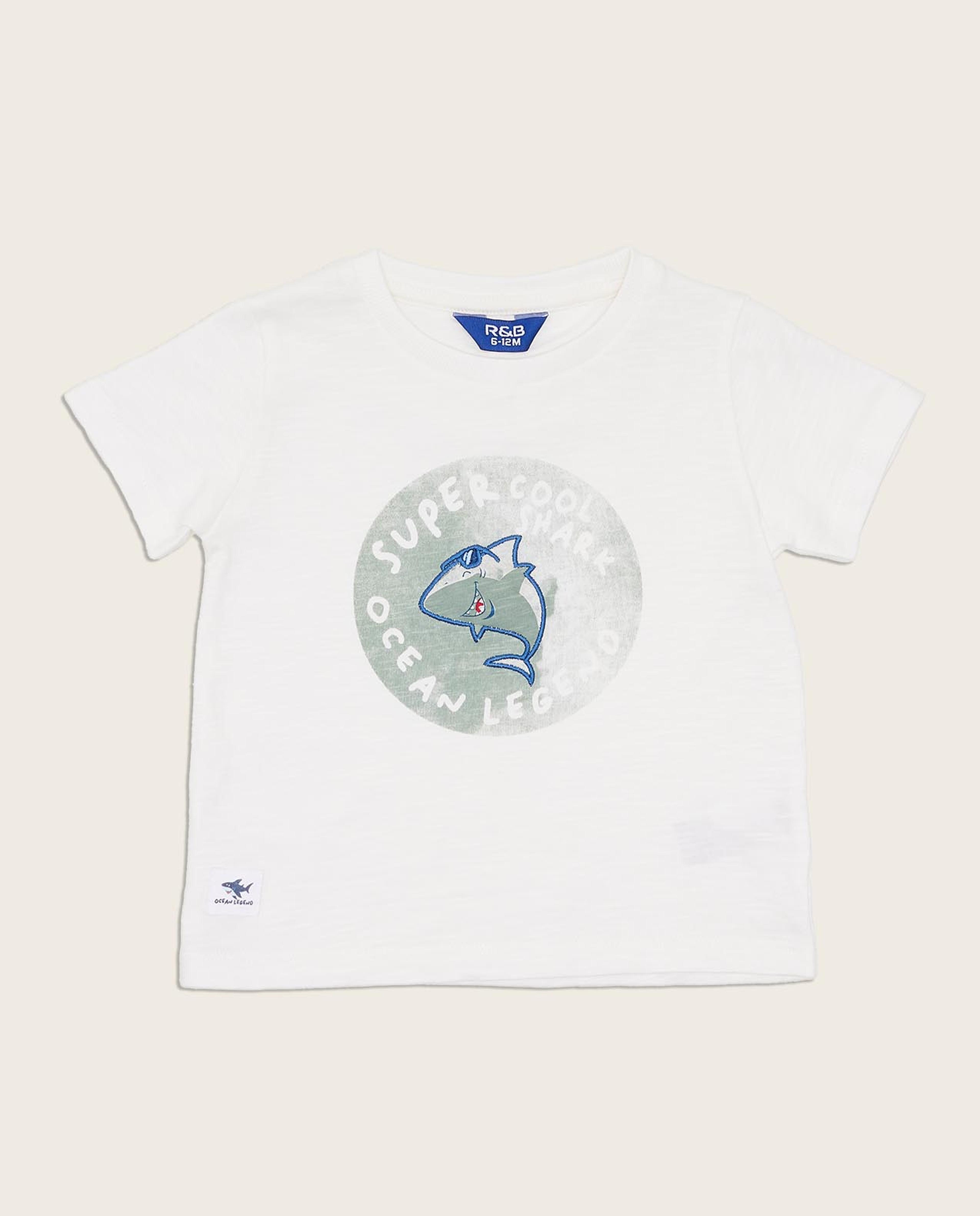 Printed T-Shirt and Shorts Set