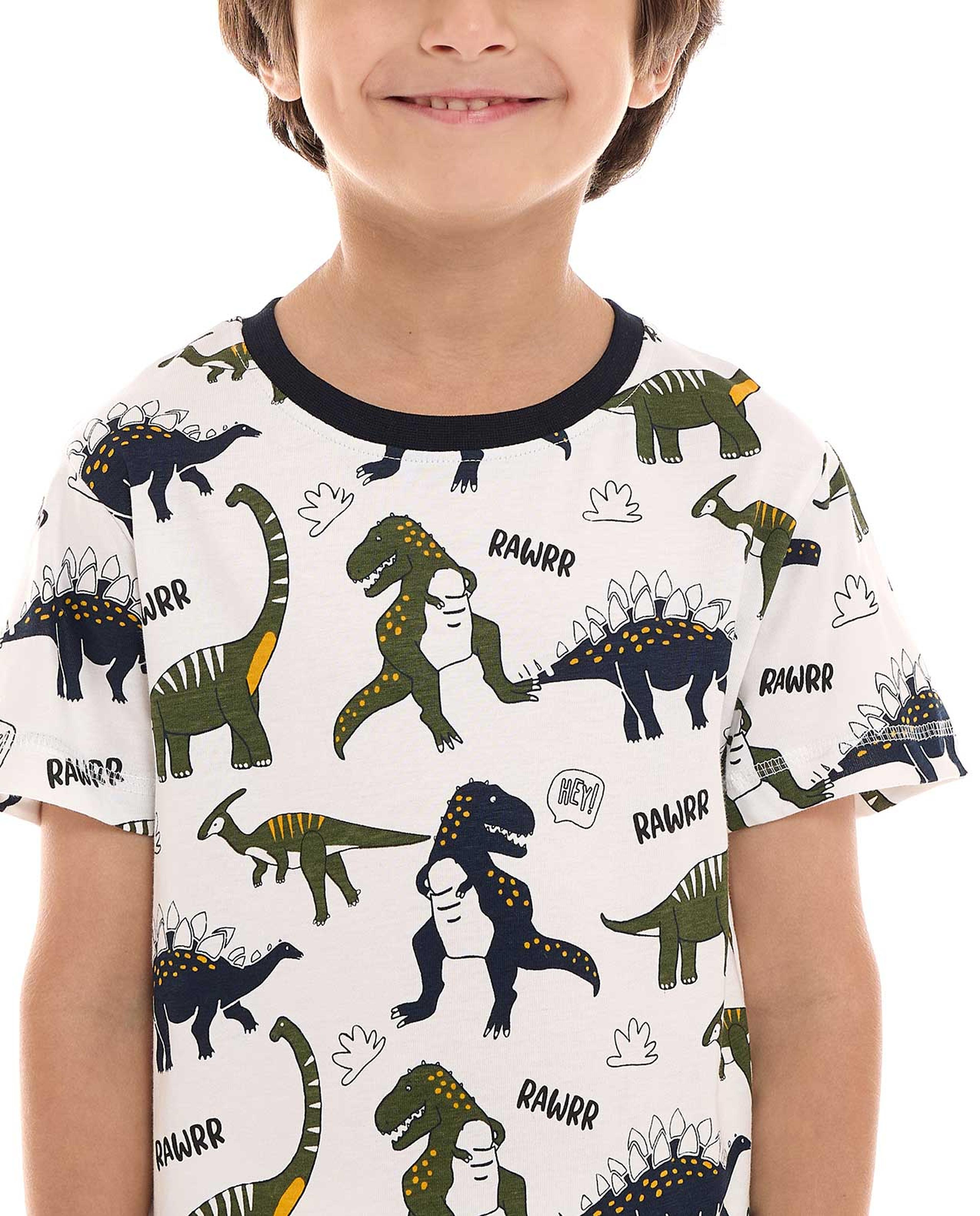 Printed Short Pyjama Set