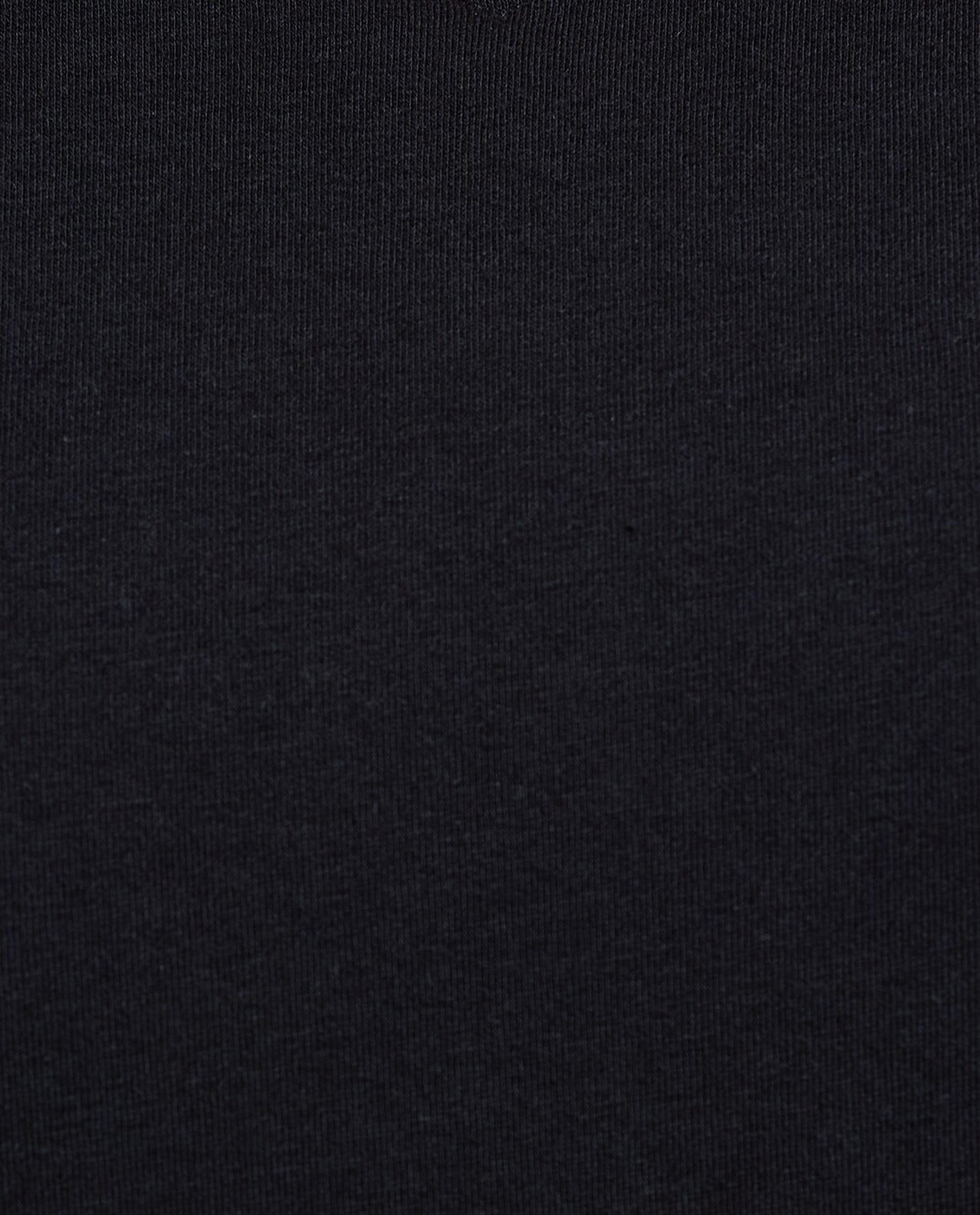 Solid T-Shirt with V-Neck and Short Sleeves