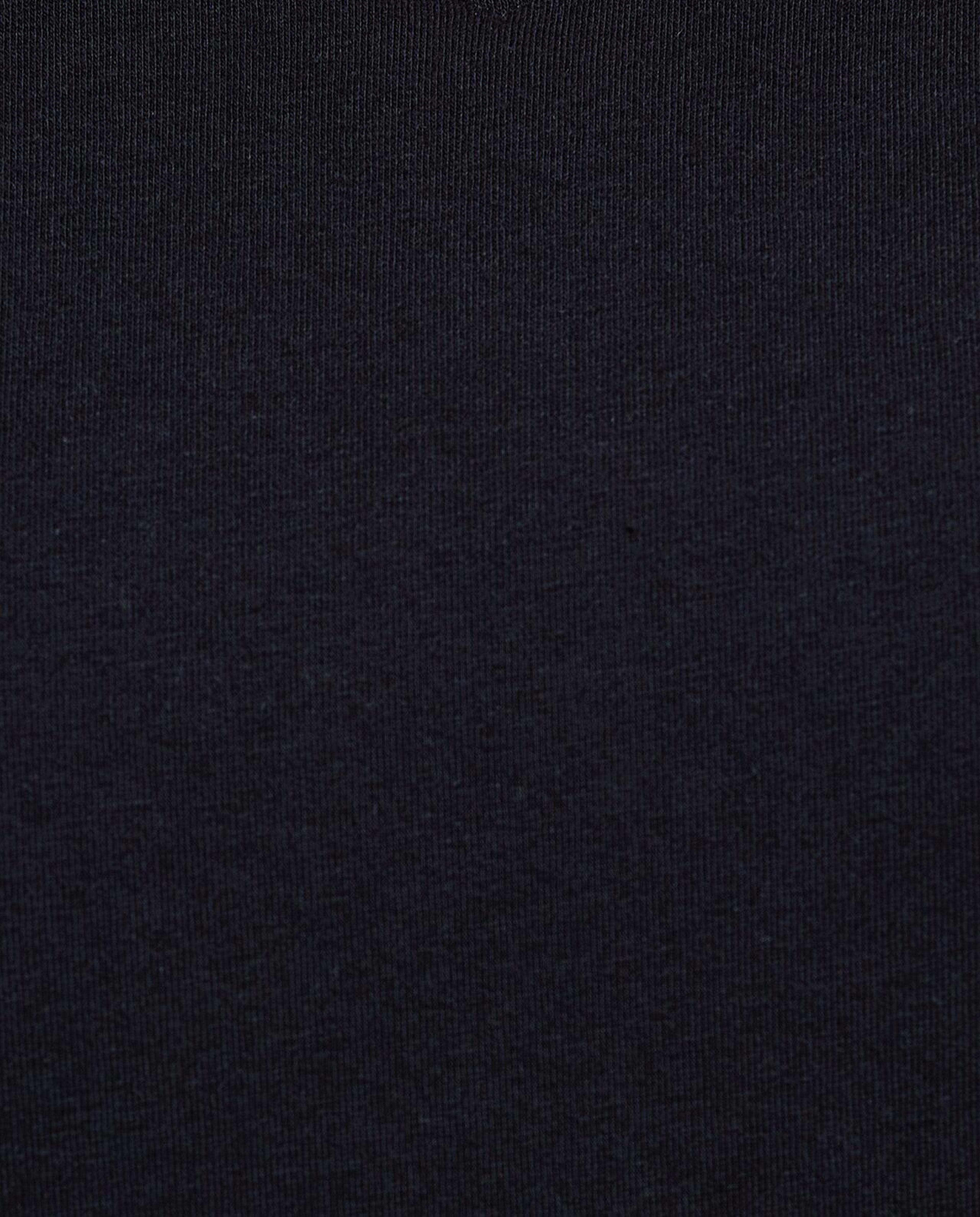 Solid T-Shirt with V-Neck and Short Sleeves