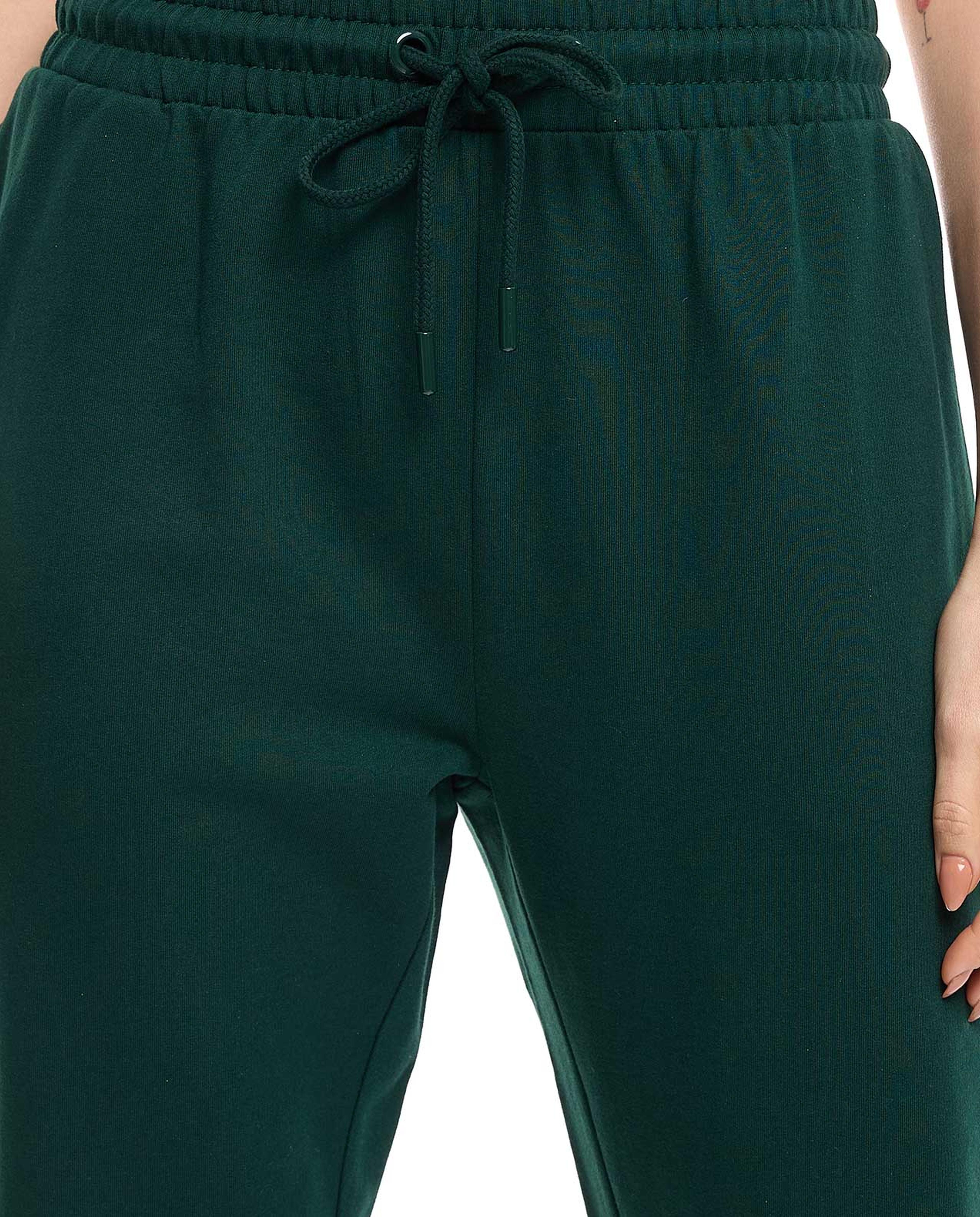 بنطال سادة بخصر رباط