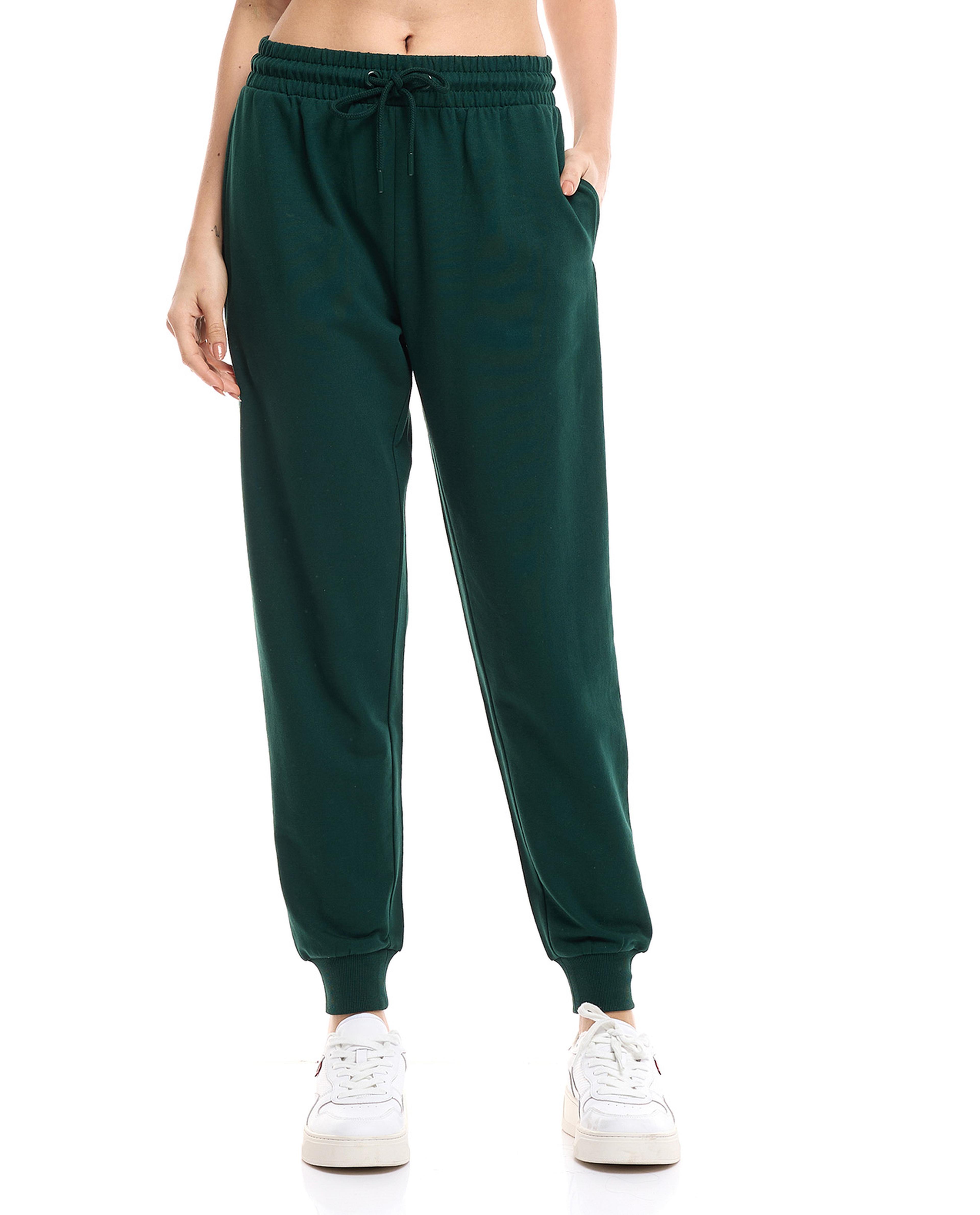 بنطال سادة بخصر رباط