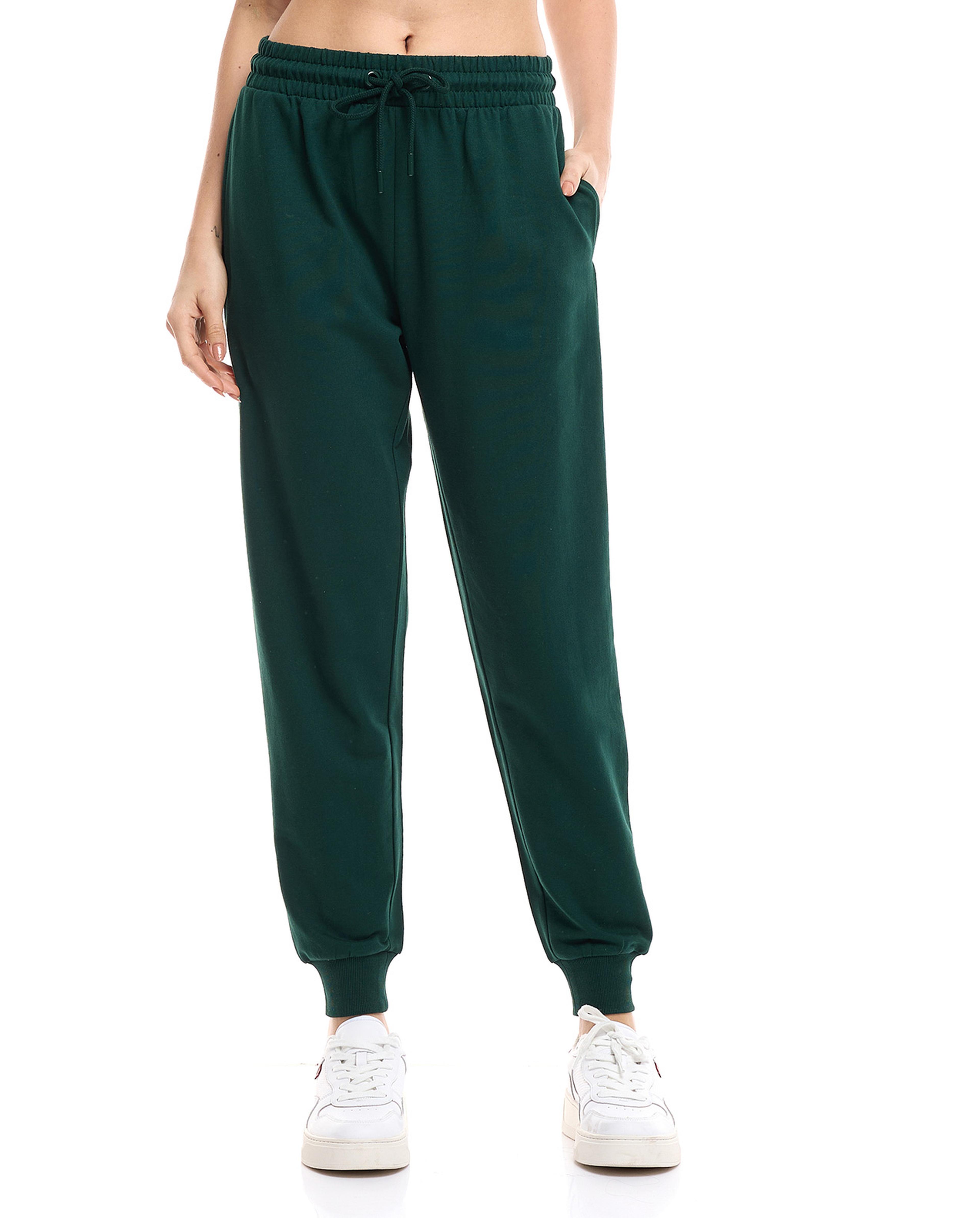 بنطال سادة بخصر رباط