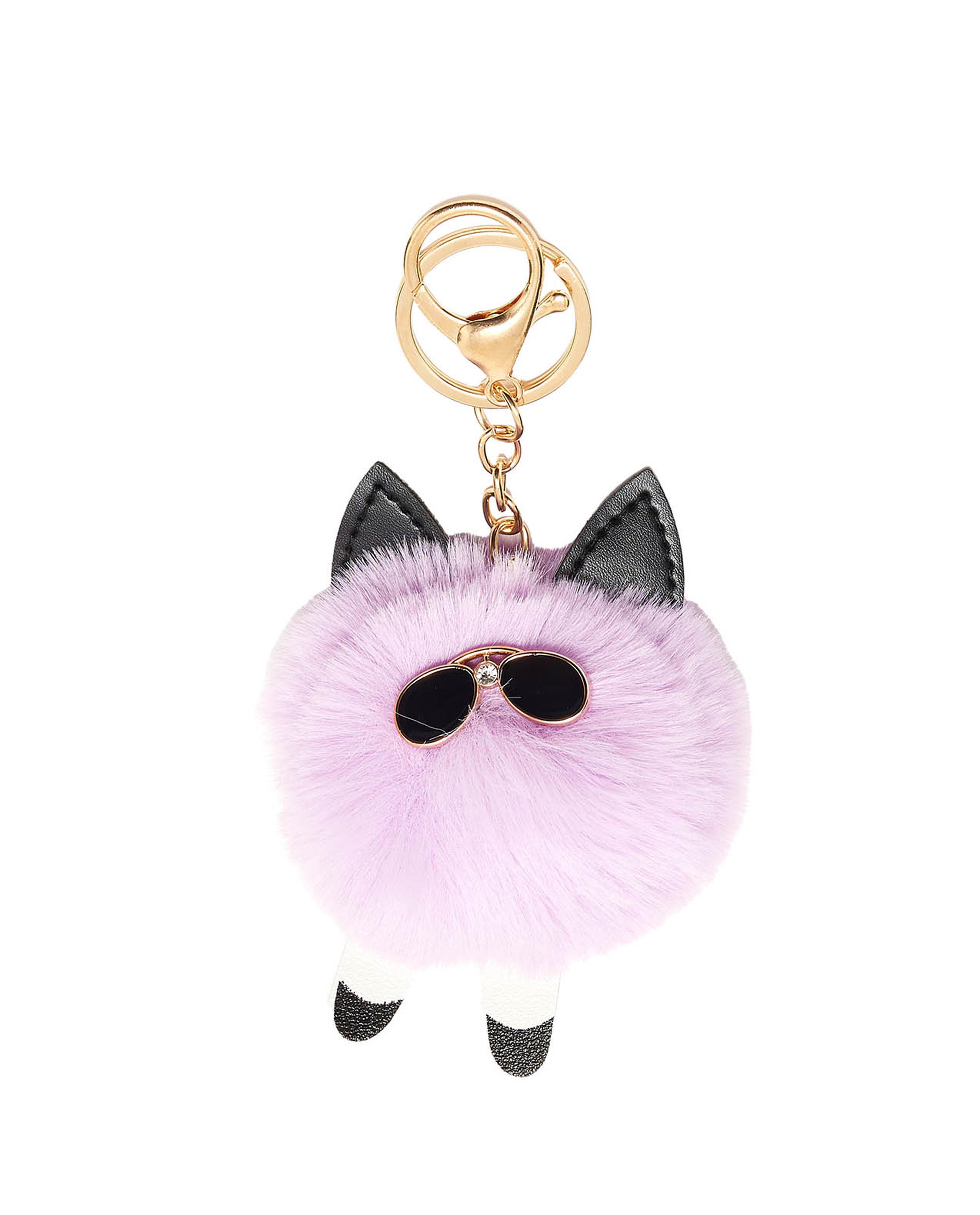 Fur Ball Keychain