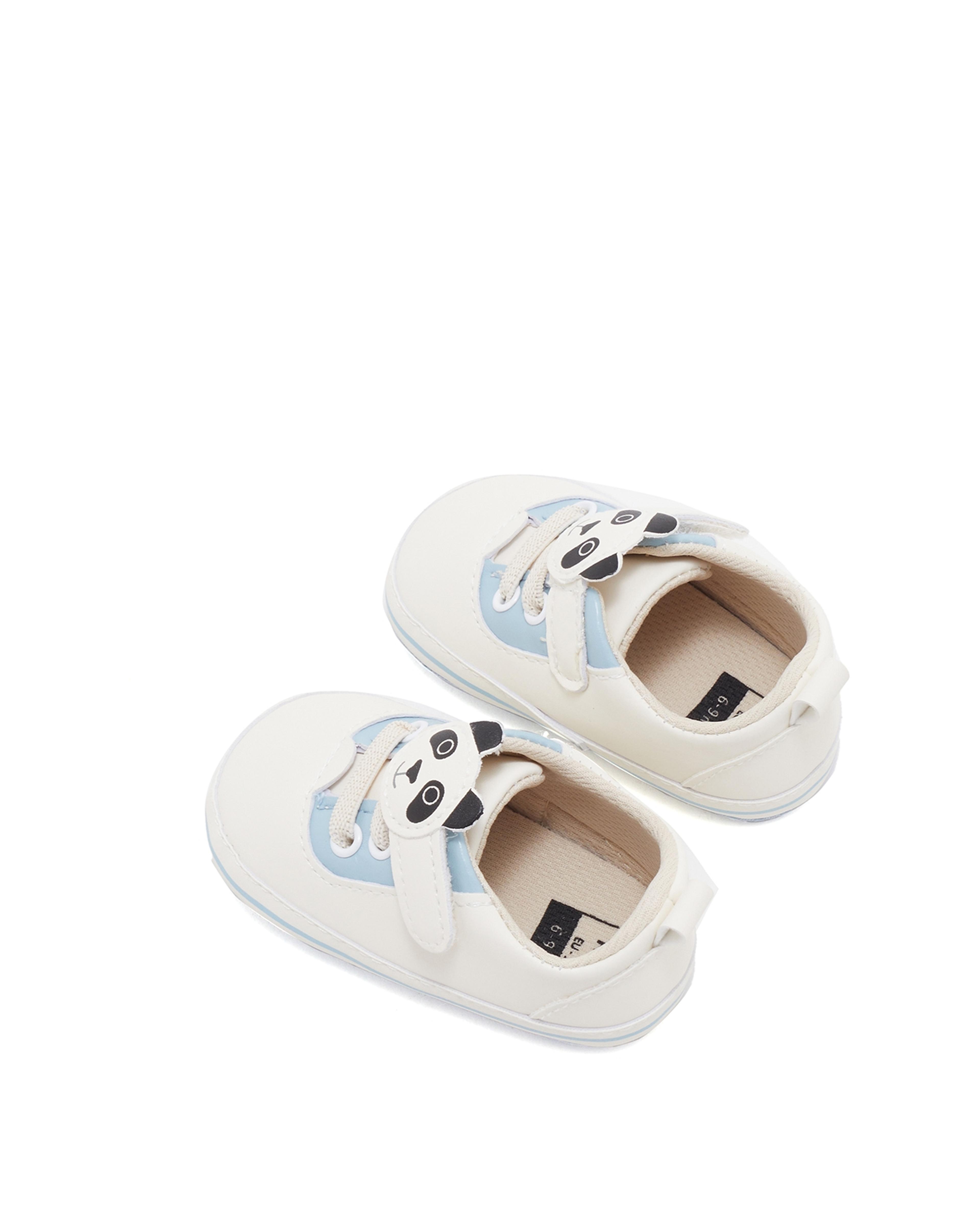 Panda Detail Booties