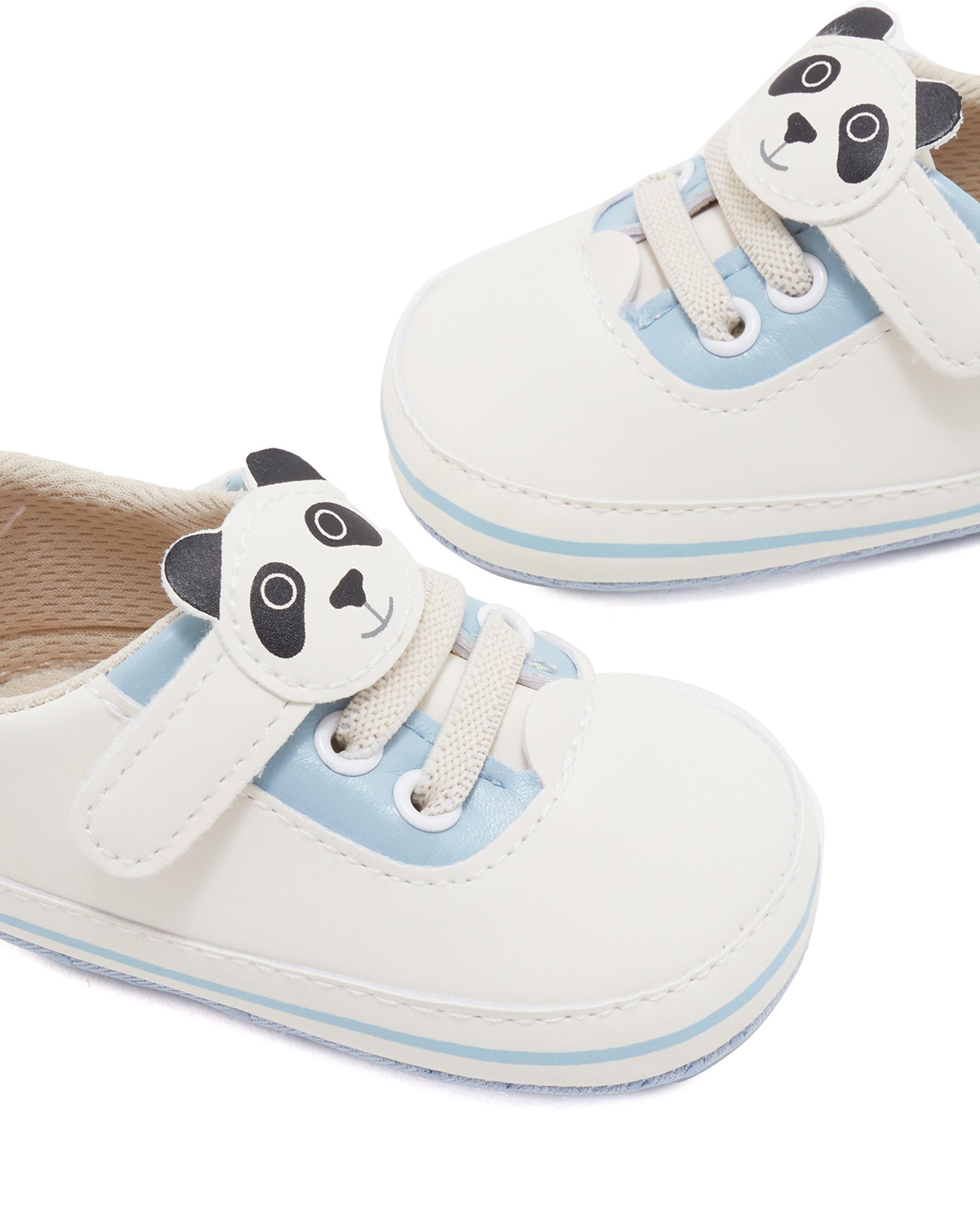 Panda Detail Booties