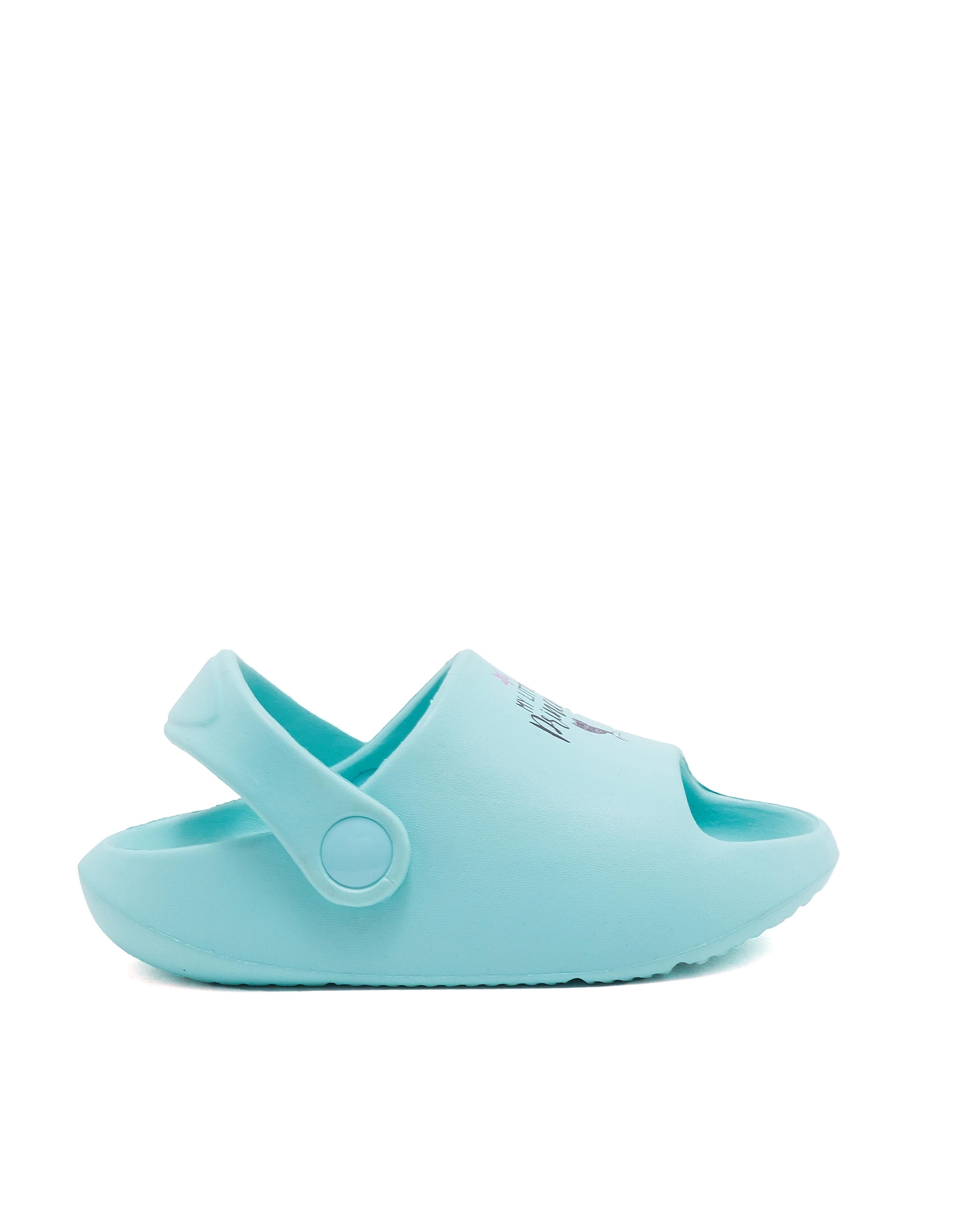 Printed Slingback Clogs