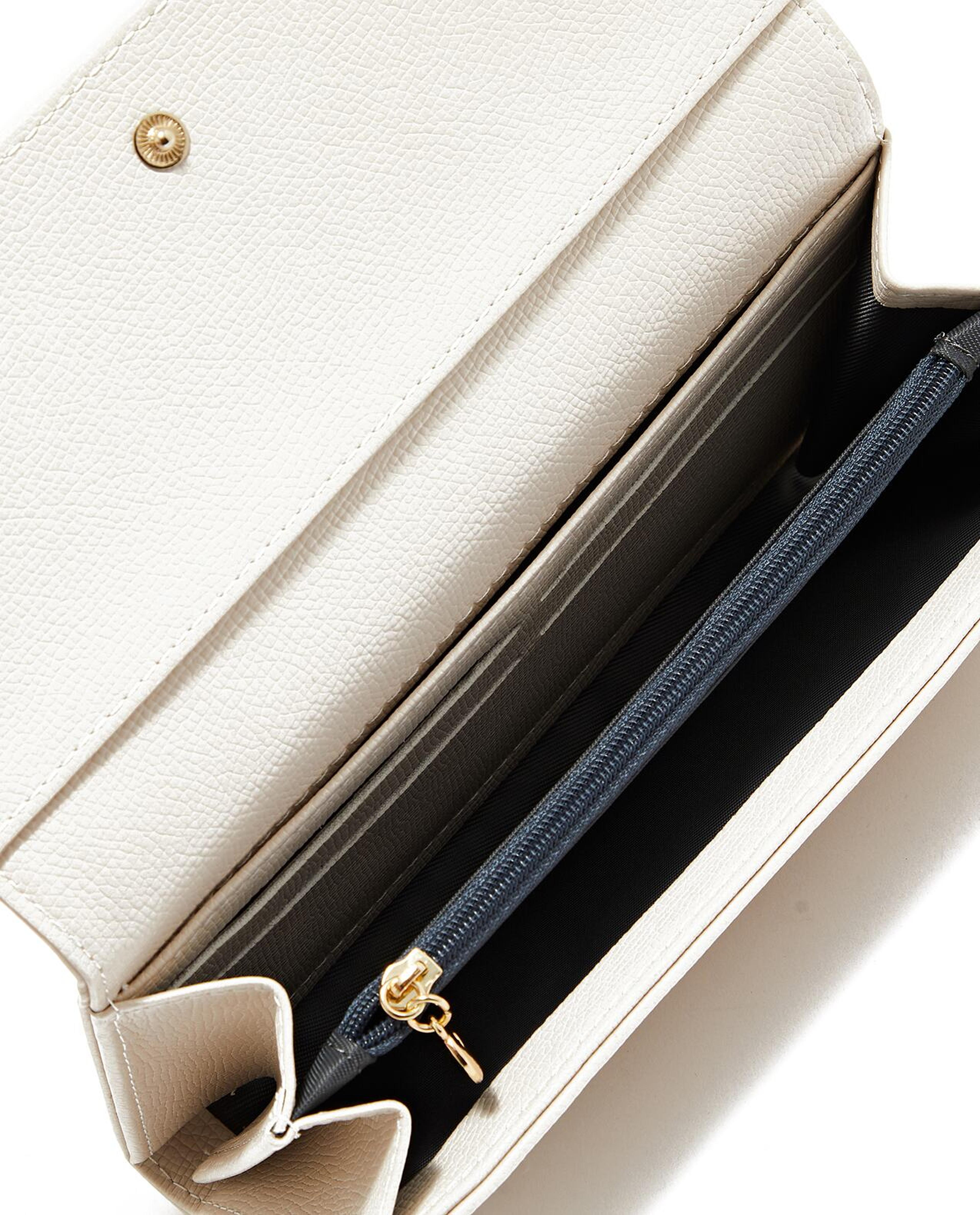 حقيبة مستحضرات تجميل بنقشة بارزة