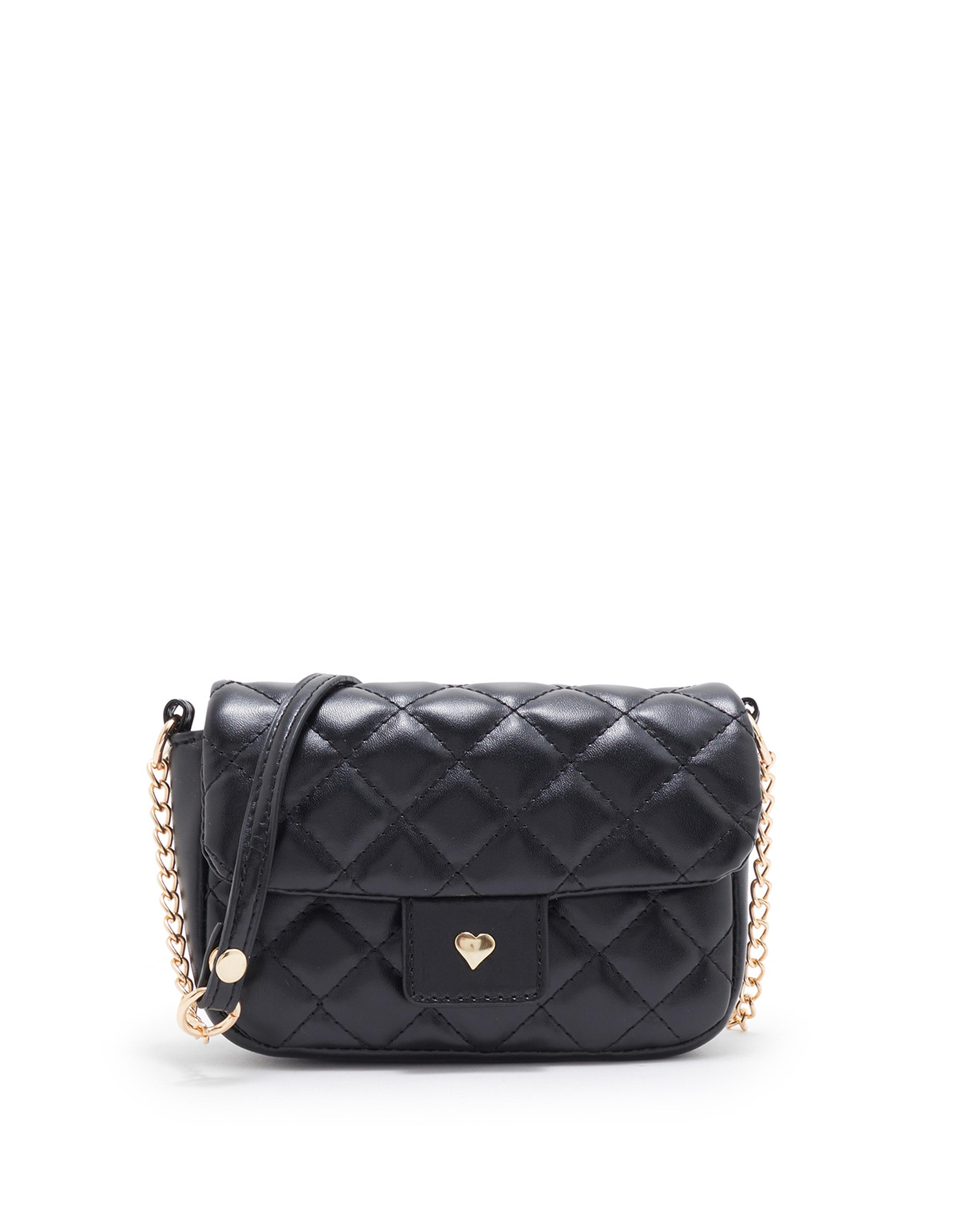 Quilted Flap Crossbody Bag