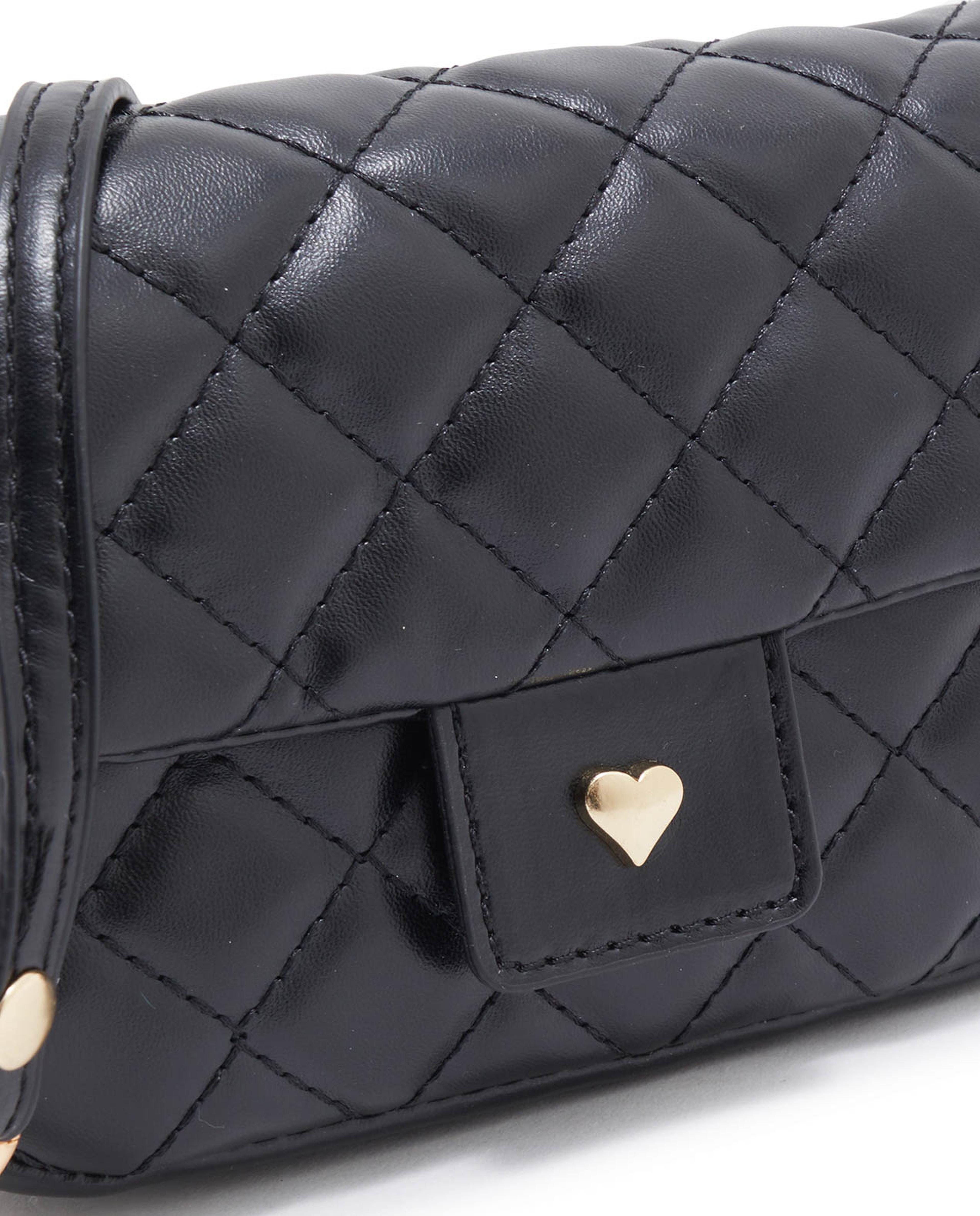 Quilted Flap Crossbody Bag