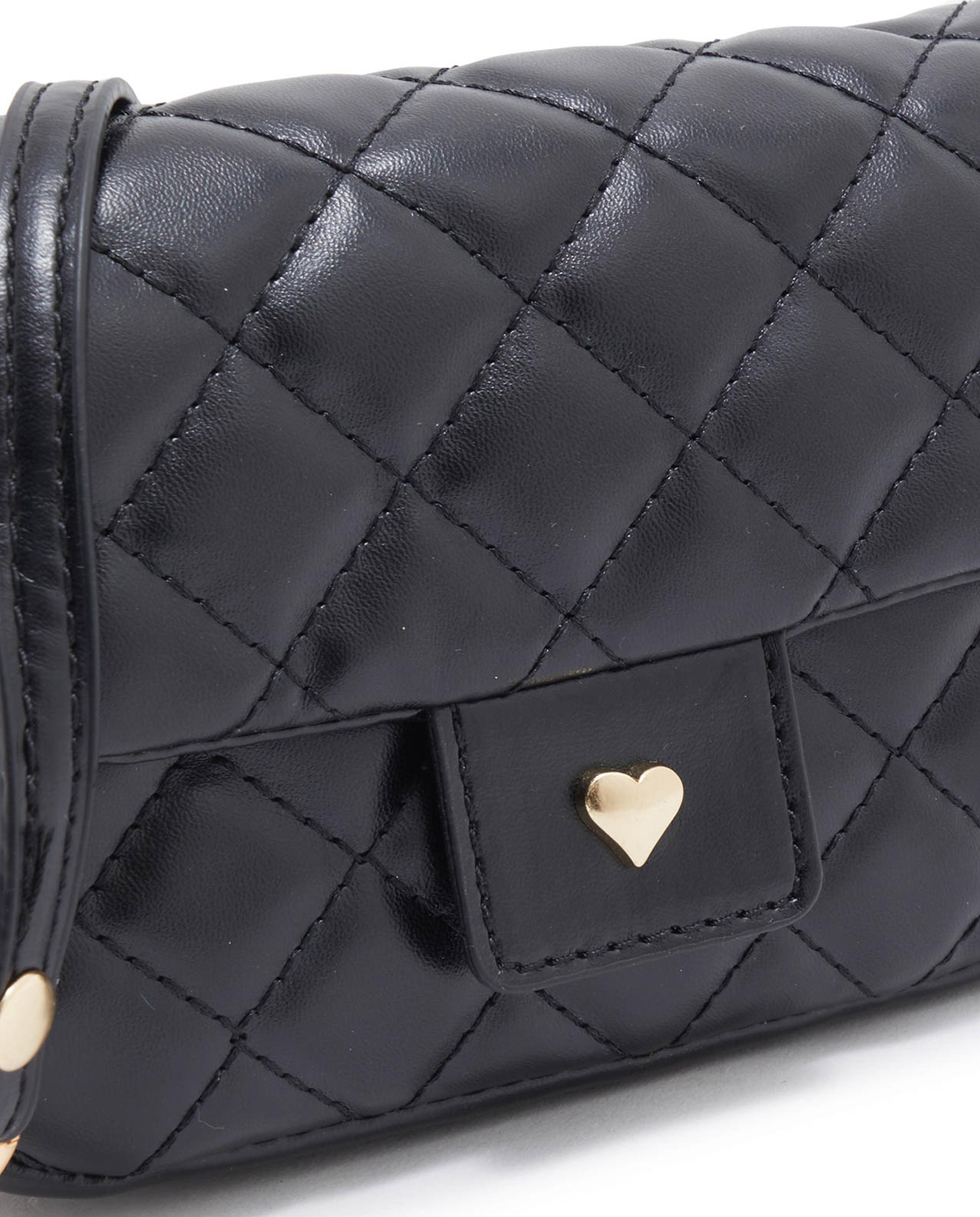 Quilted Flap Crossbody Bag