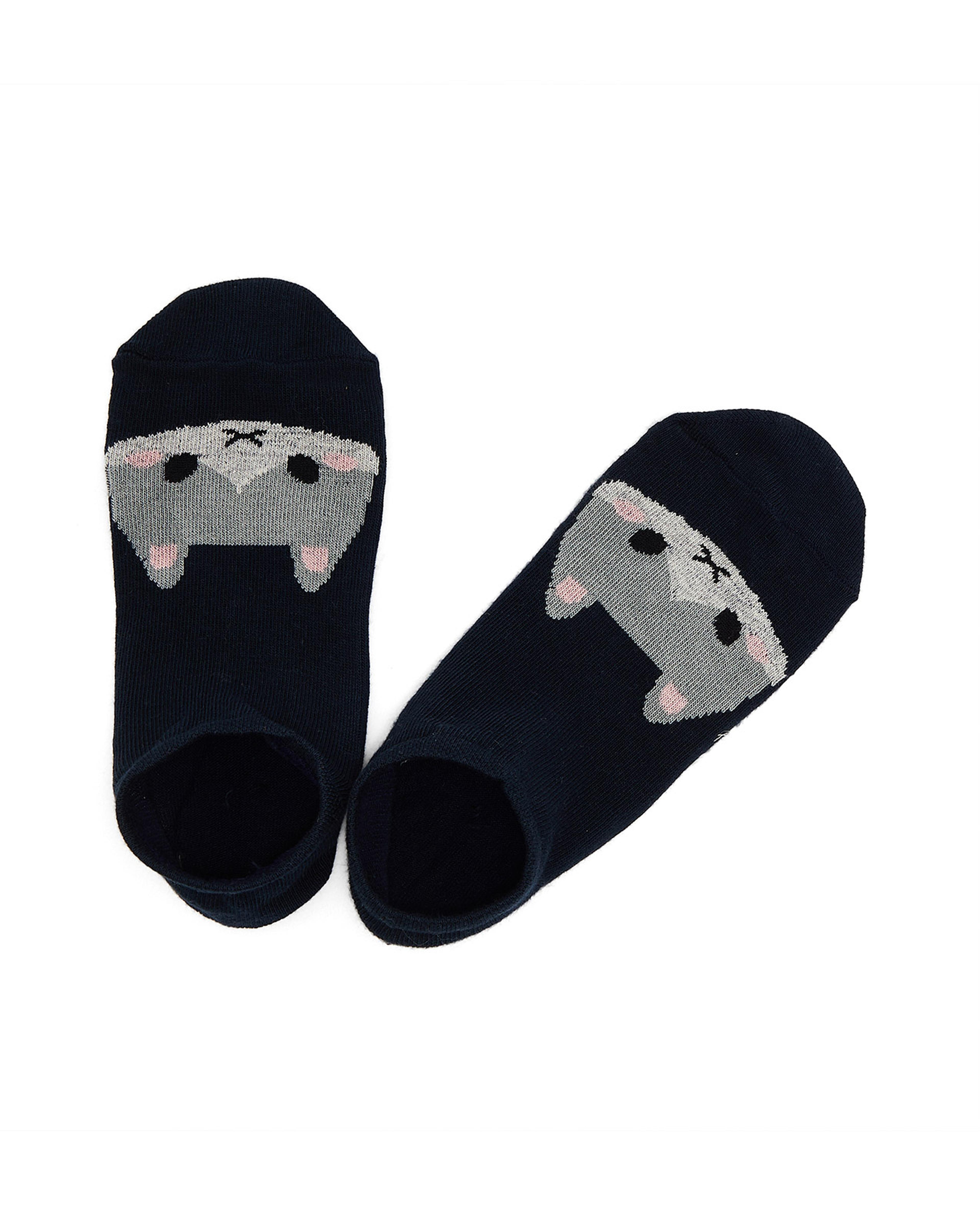 جوارب مخفية منقوشة - مجموعة من ٣ أزواج