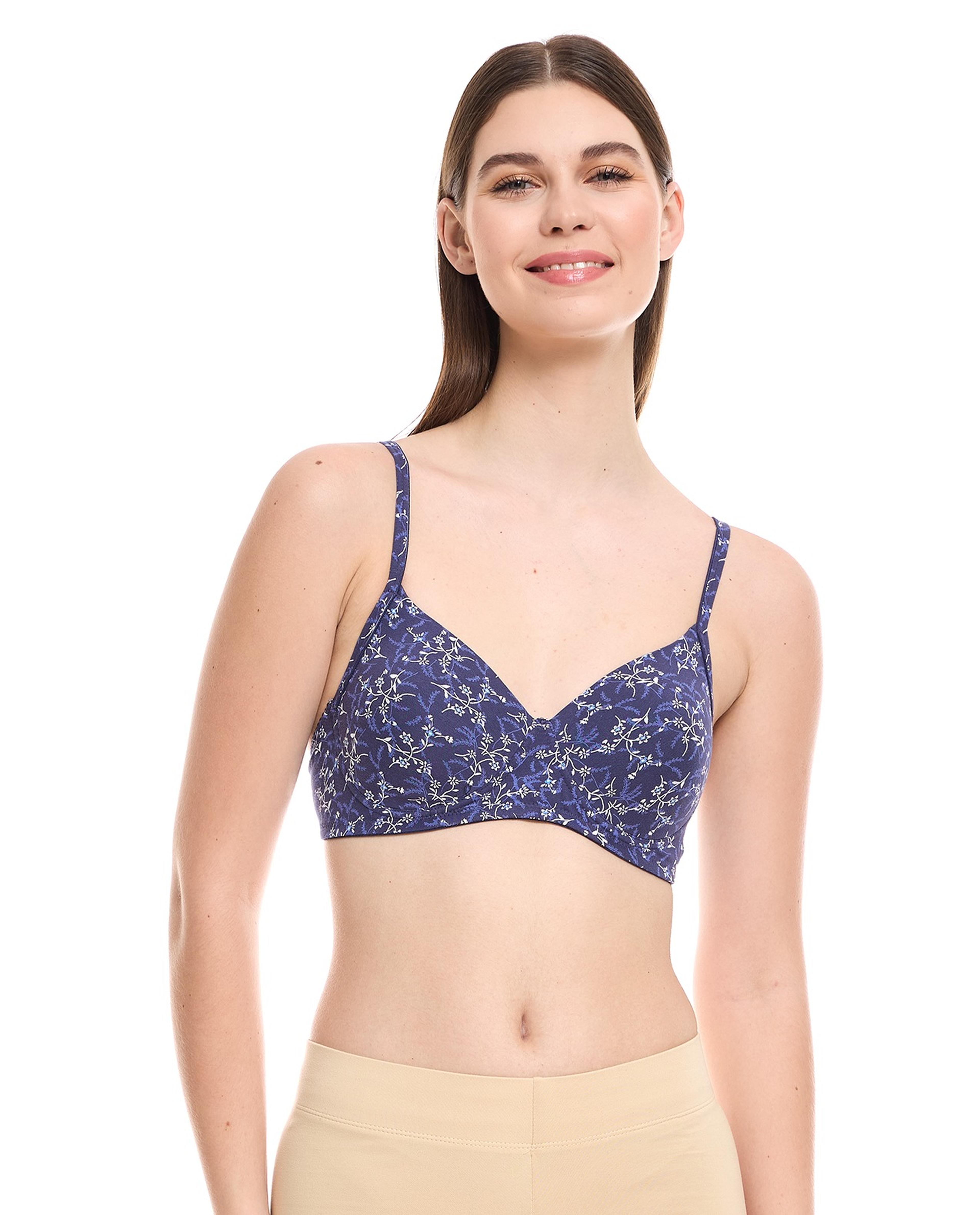 طقم حمالة صدر ببطانة خفيفة