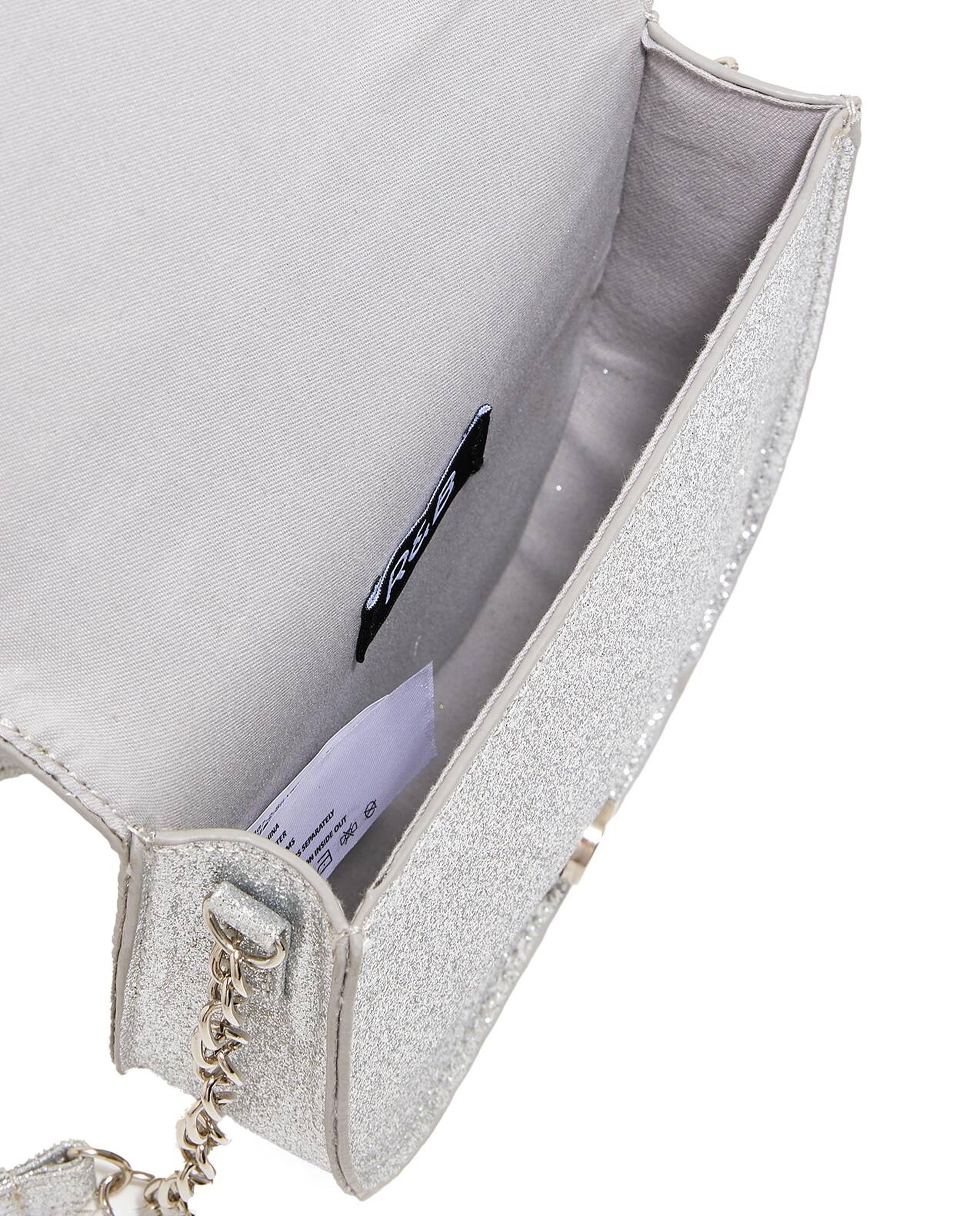 Shimmer Flap Crossbody Bag