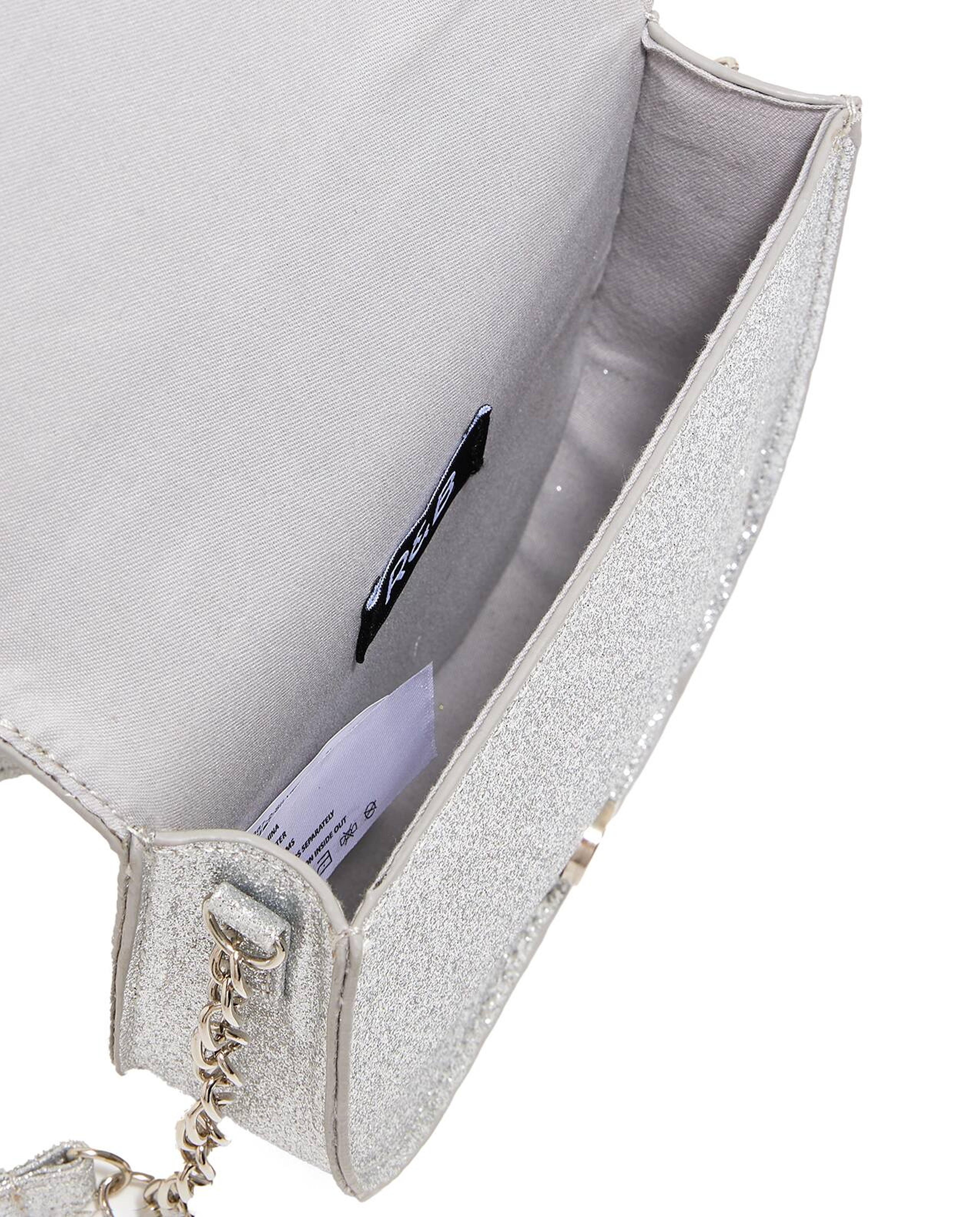 Shimmer Flap Crossbody Bag