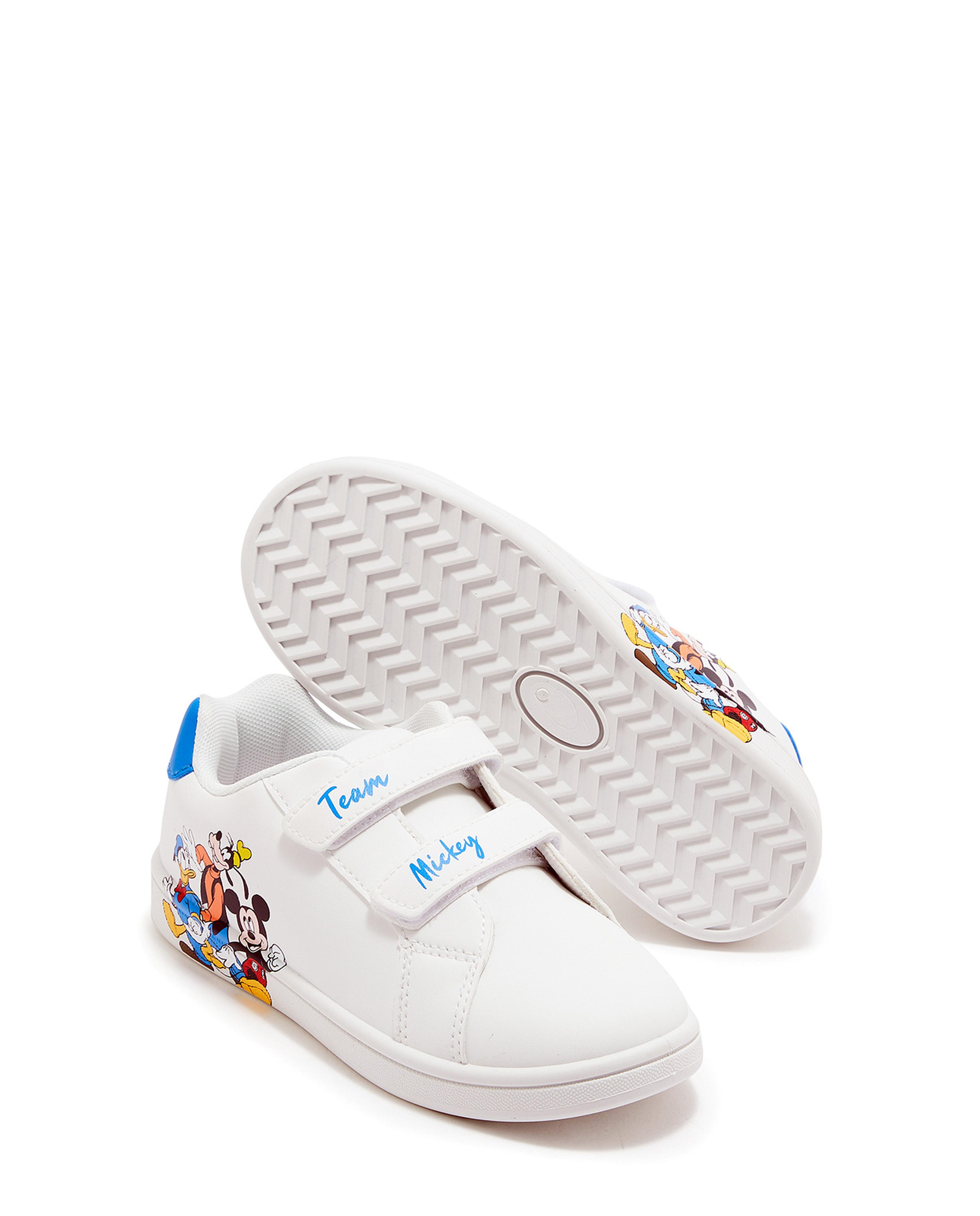 حذاء بشريط فيلكرو وطبعة