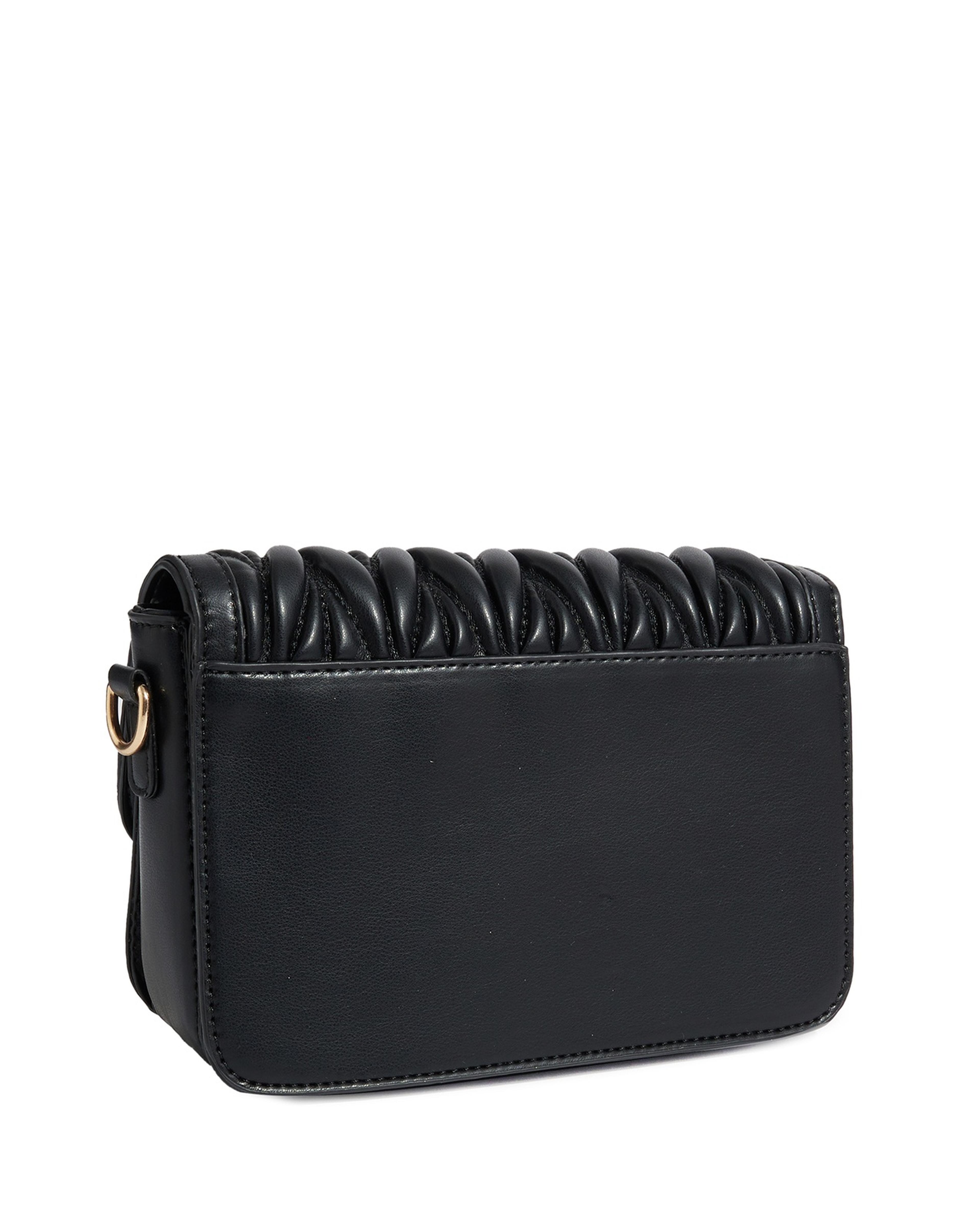 Quilted Flap Crossbody Bag