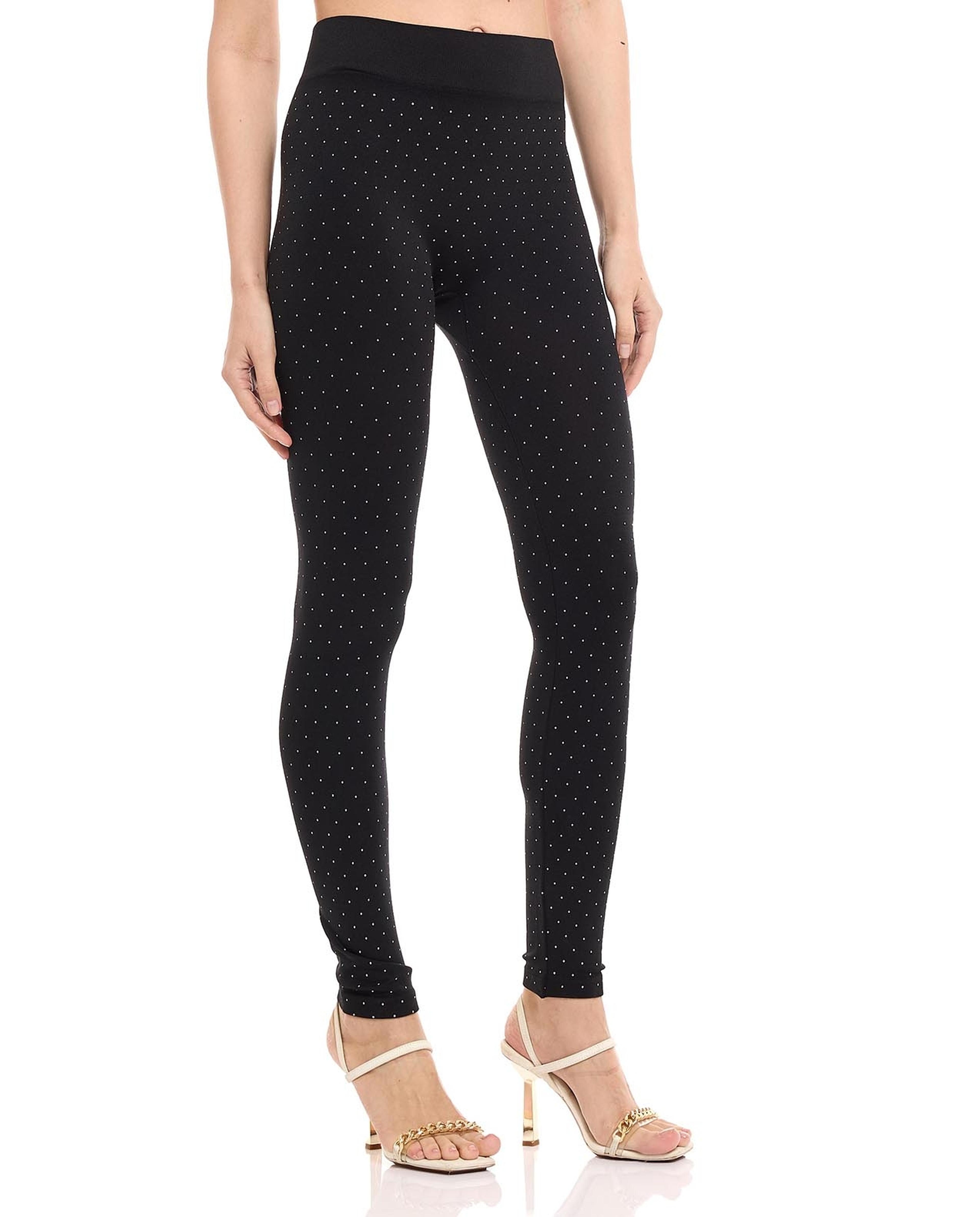 ليقنز منقط بخصر مرن