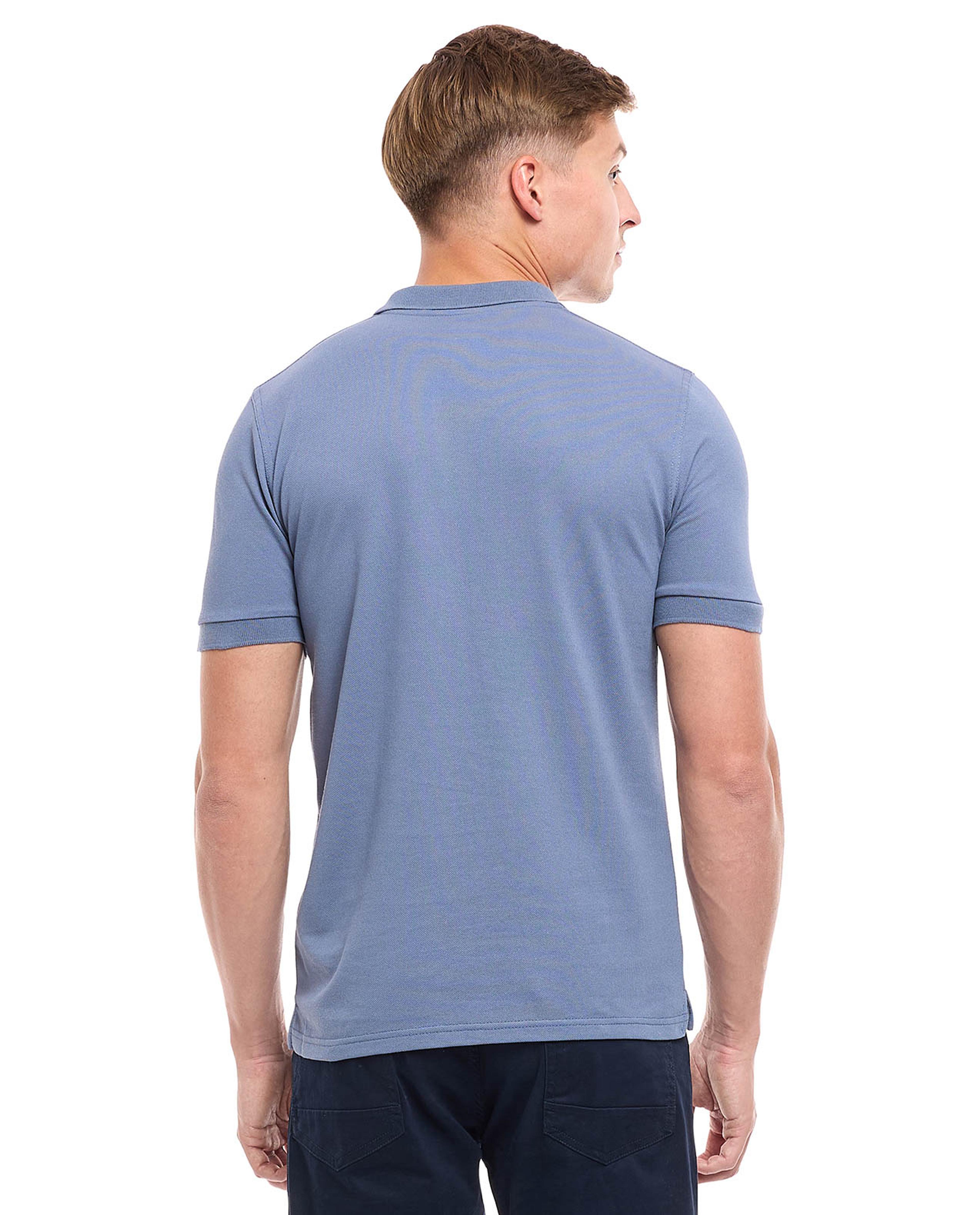 تيشيرت بولو بأكمام قصيرة