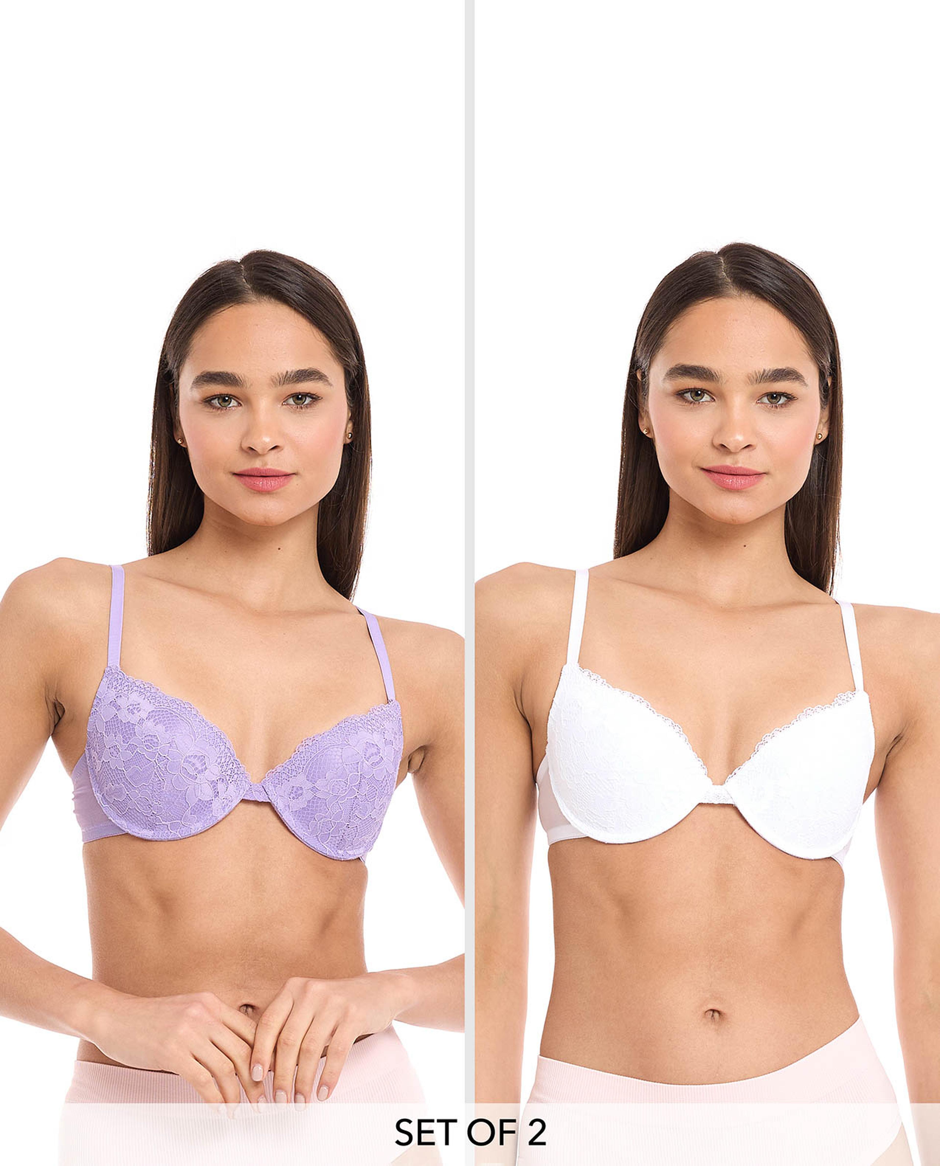2 Pack Underwire Bras