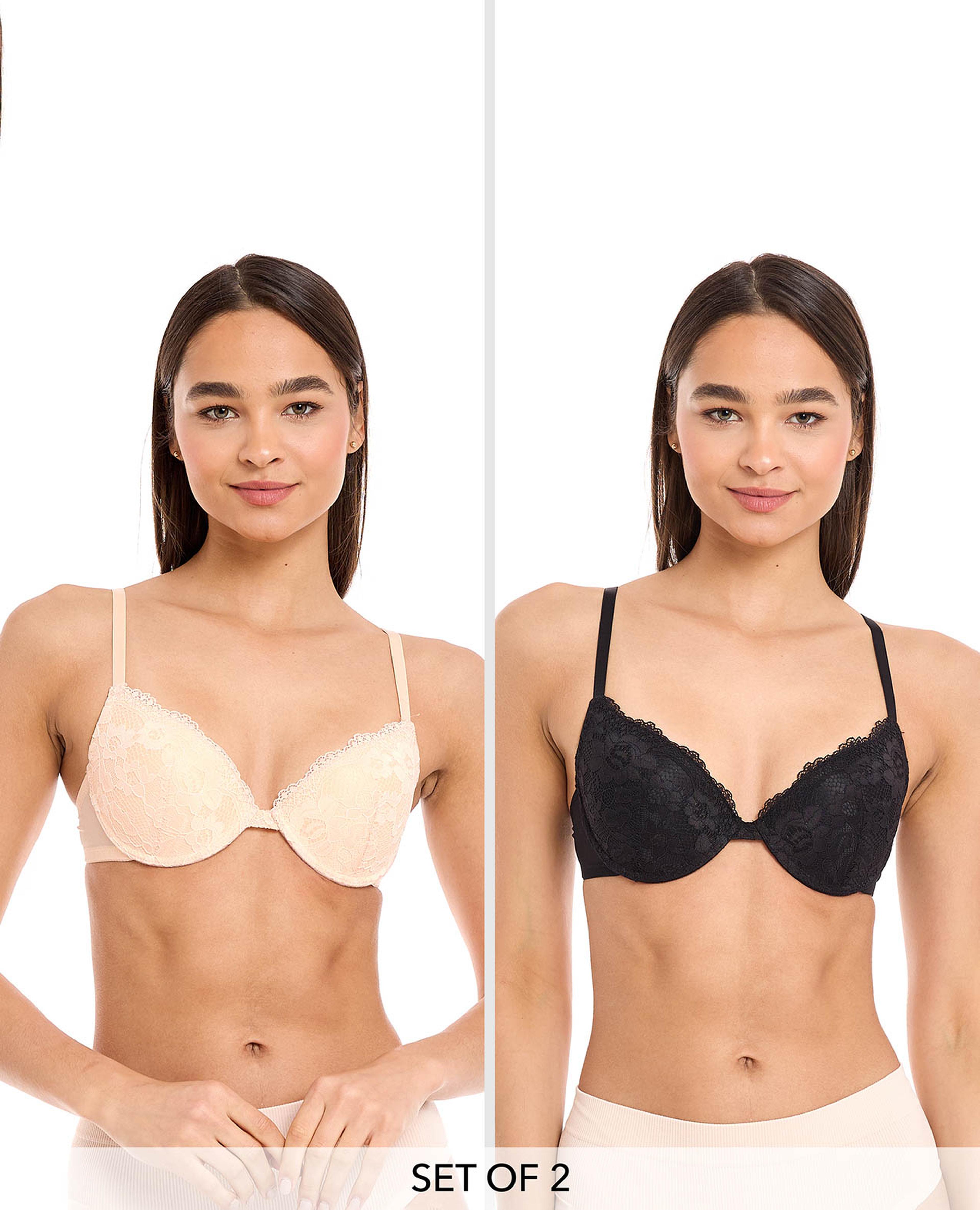 2 Pack Underwire Bras