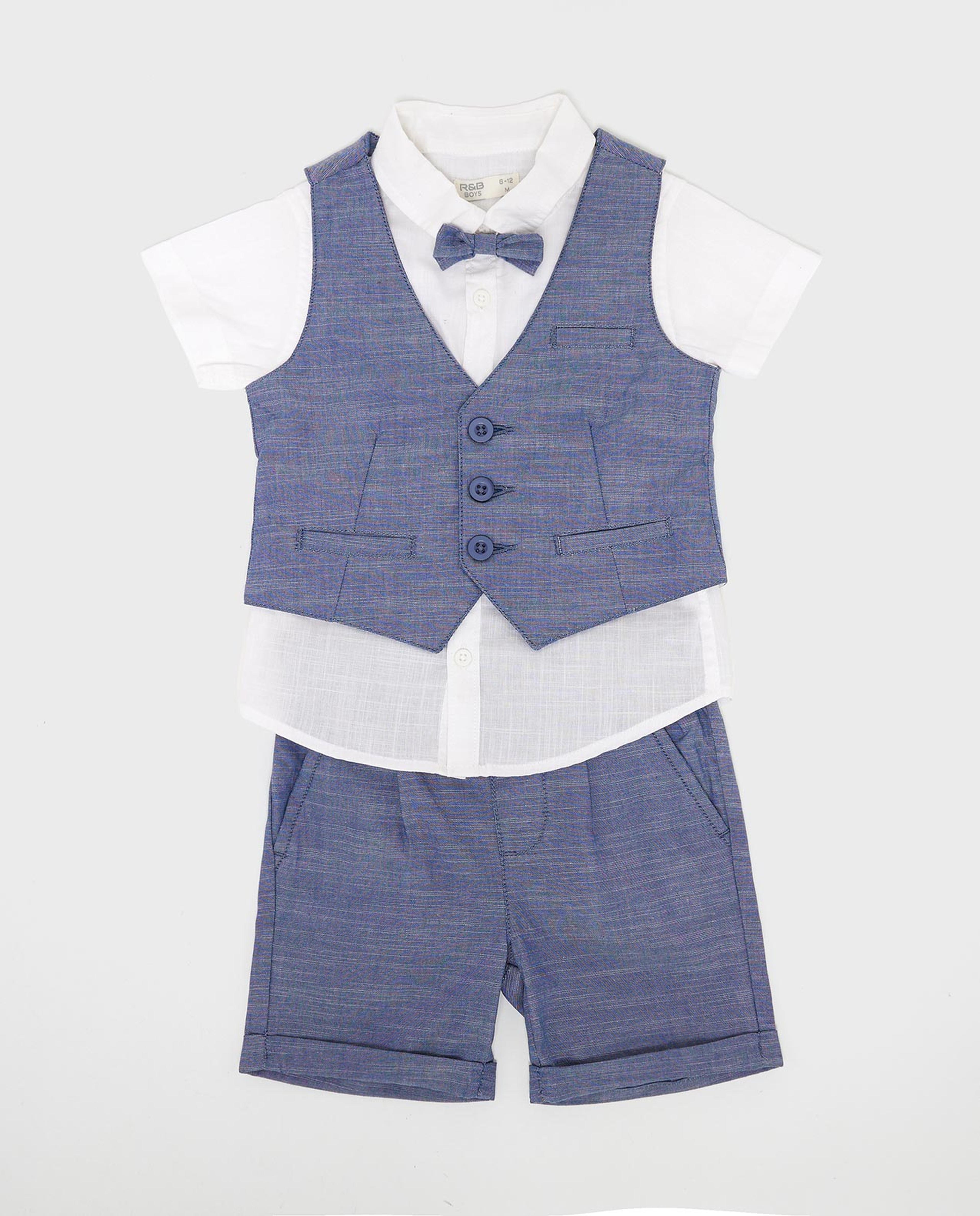 3 Piece Solid Clothing Set