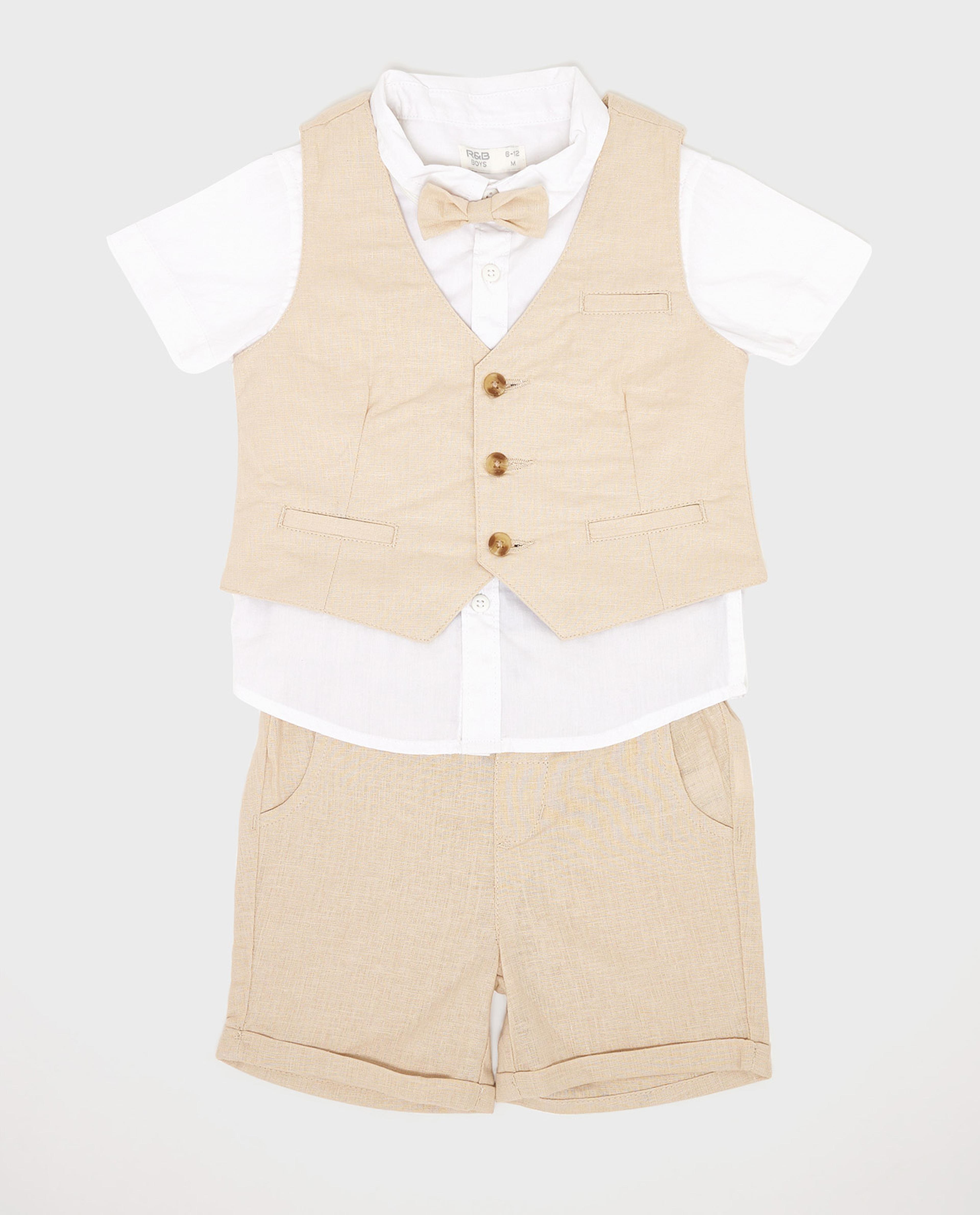 طقم ملابس منقوشة