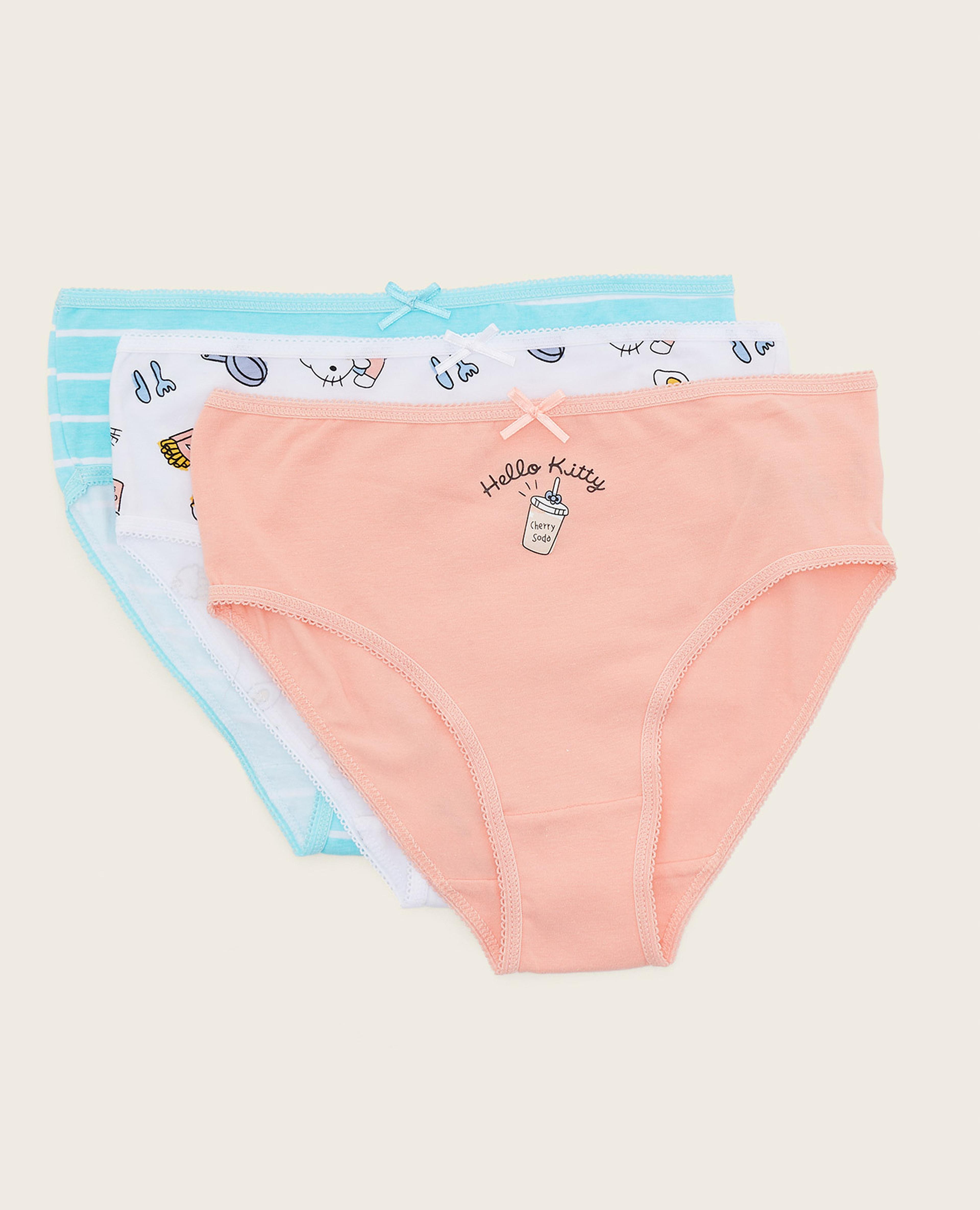 سروال داخلي بطبعة - 3 قطع