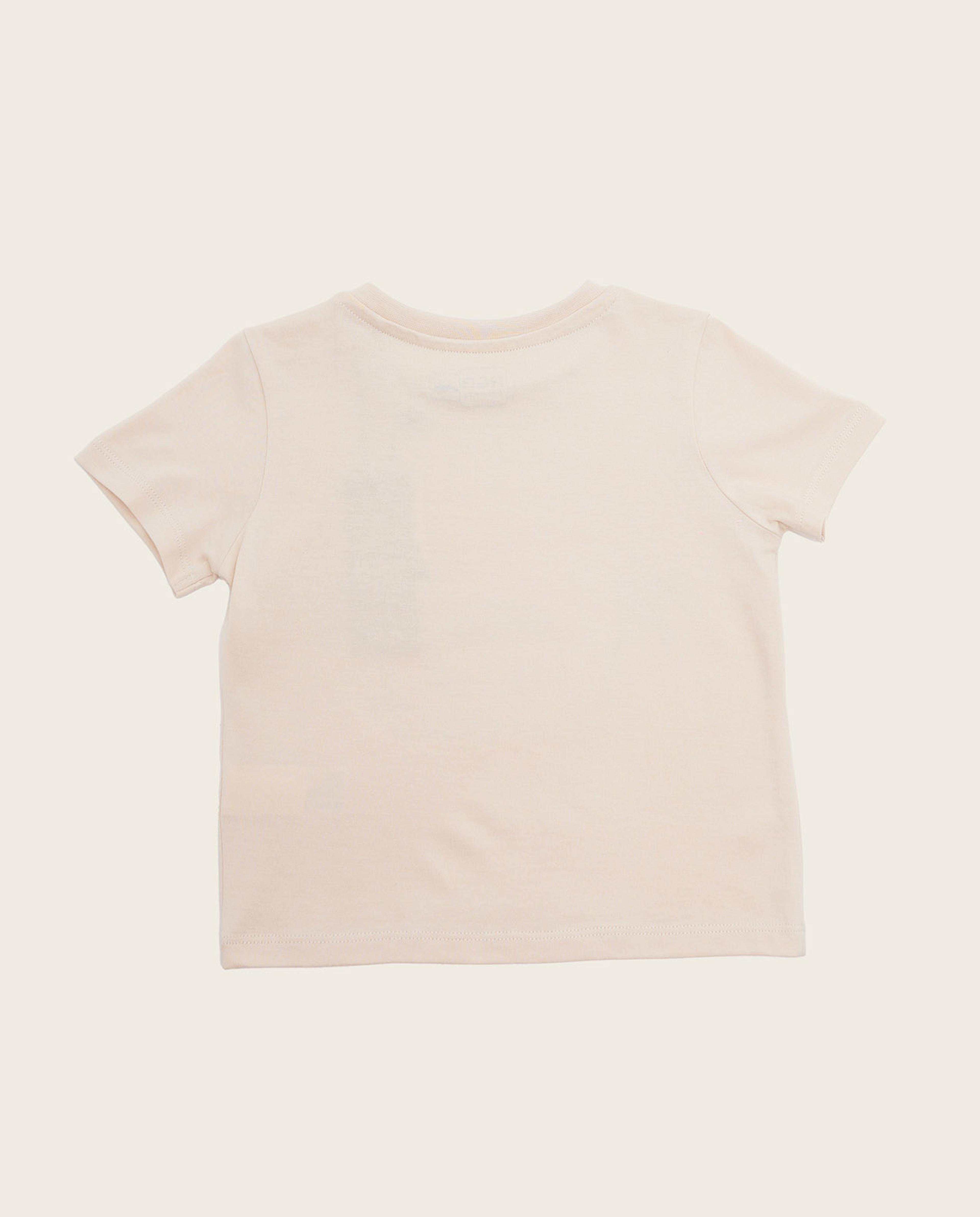 Printed T-Shirt with Crew Neck and Short Sleeves