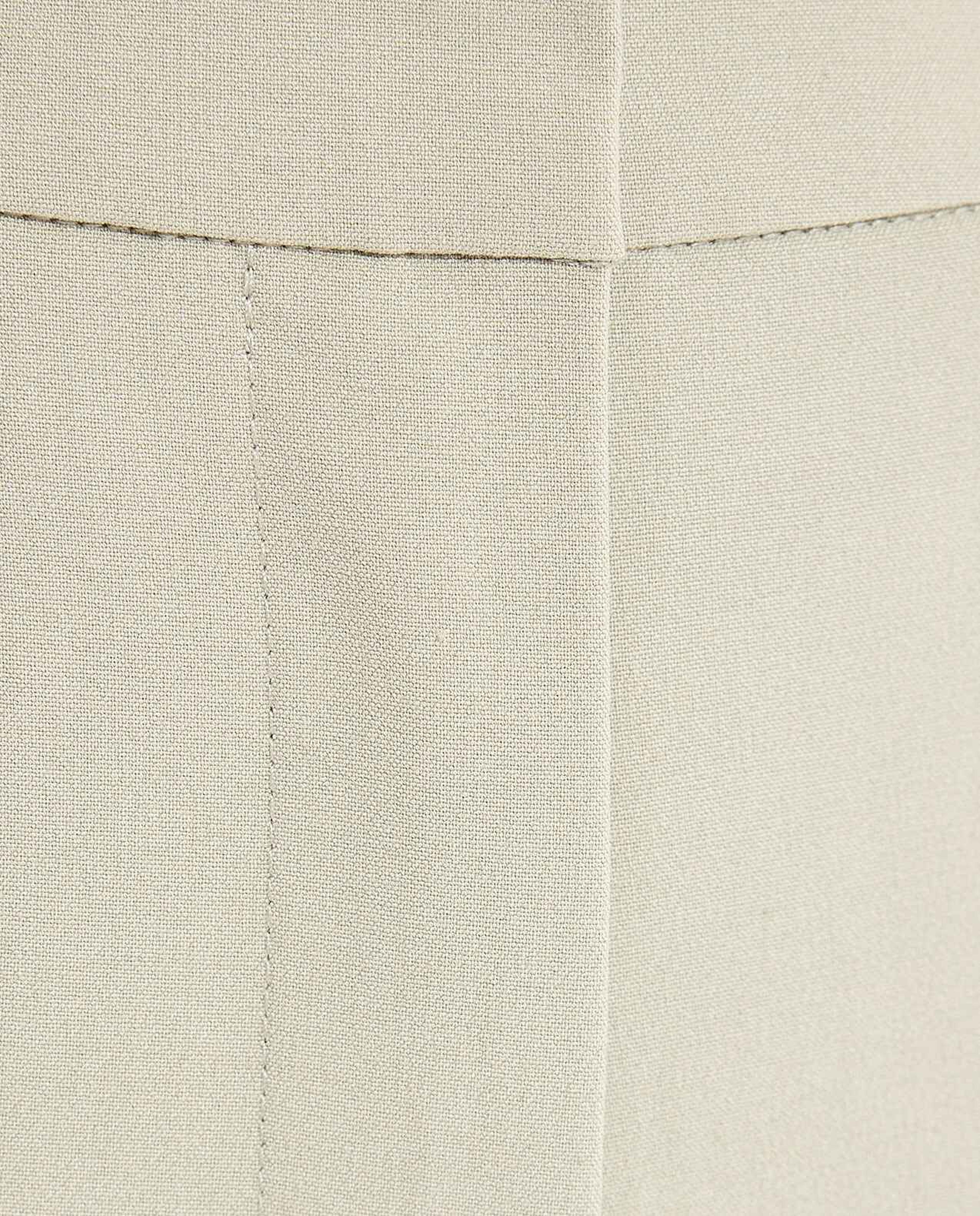 Solid Straight Fit Trousers