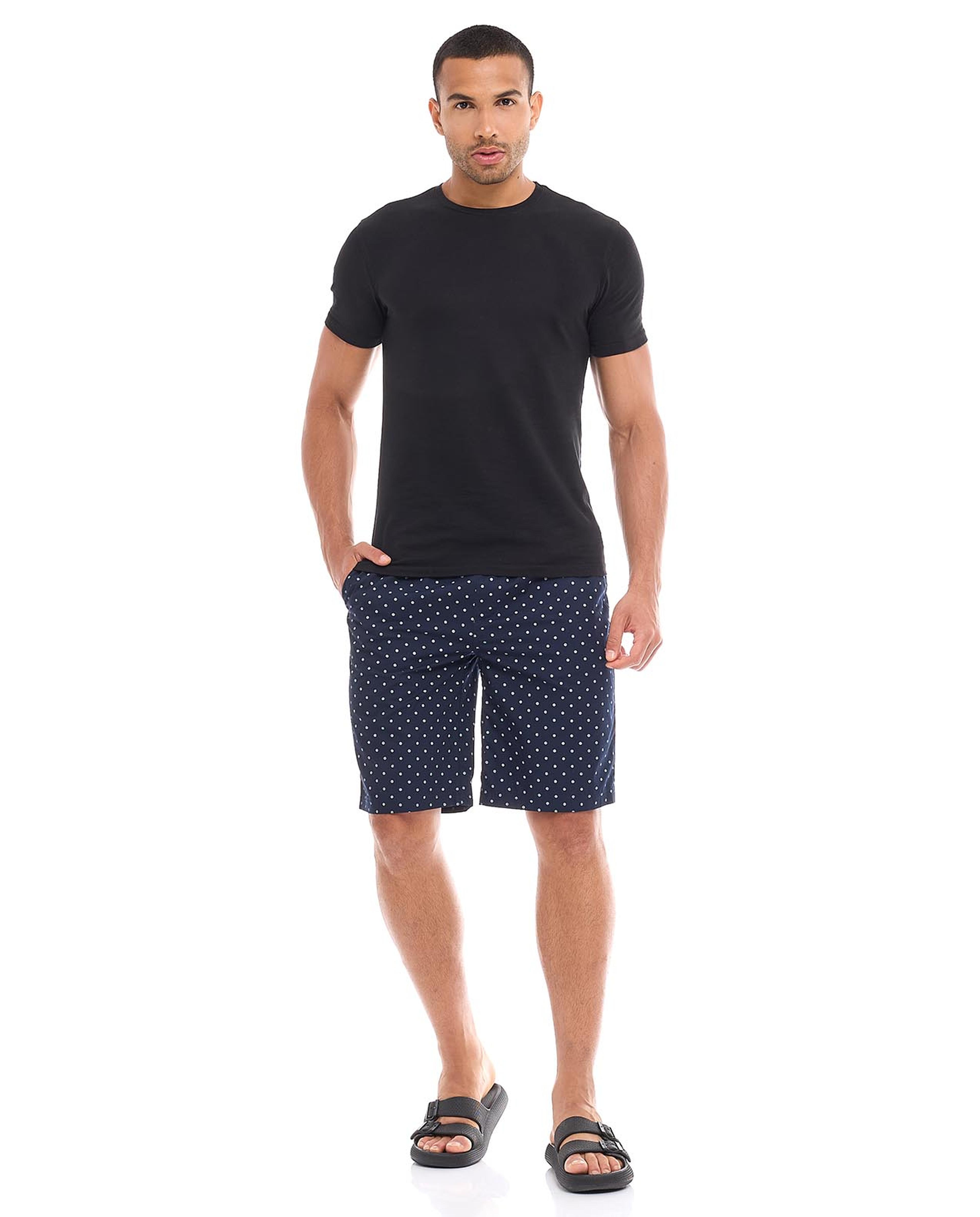 شورت منزلي كاروهات برباط