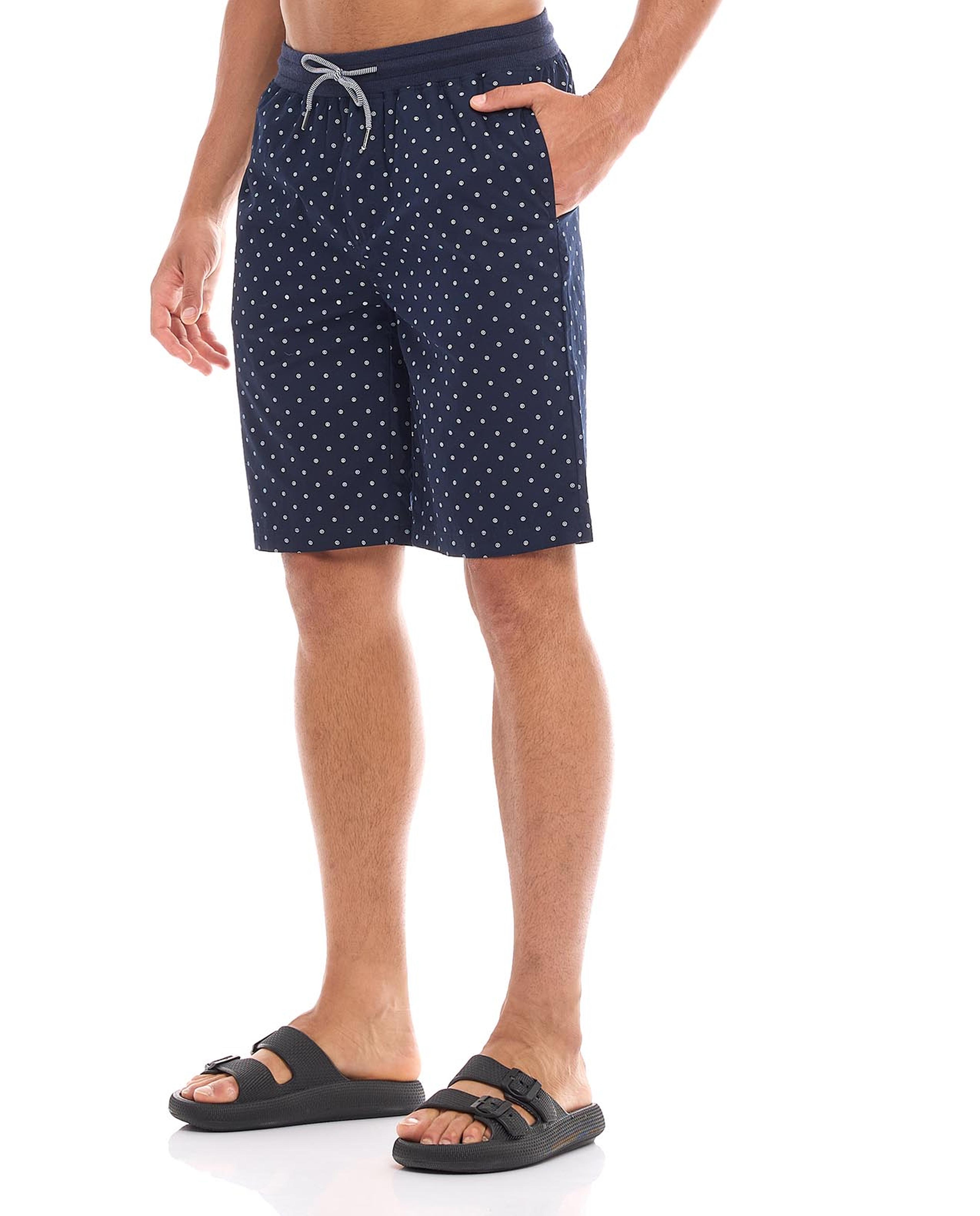 شورت منزلي كاروهات برباط