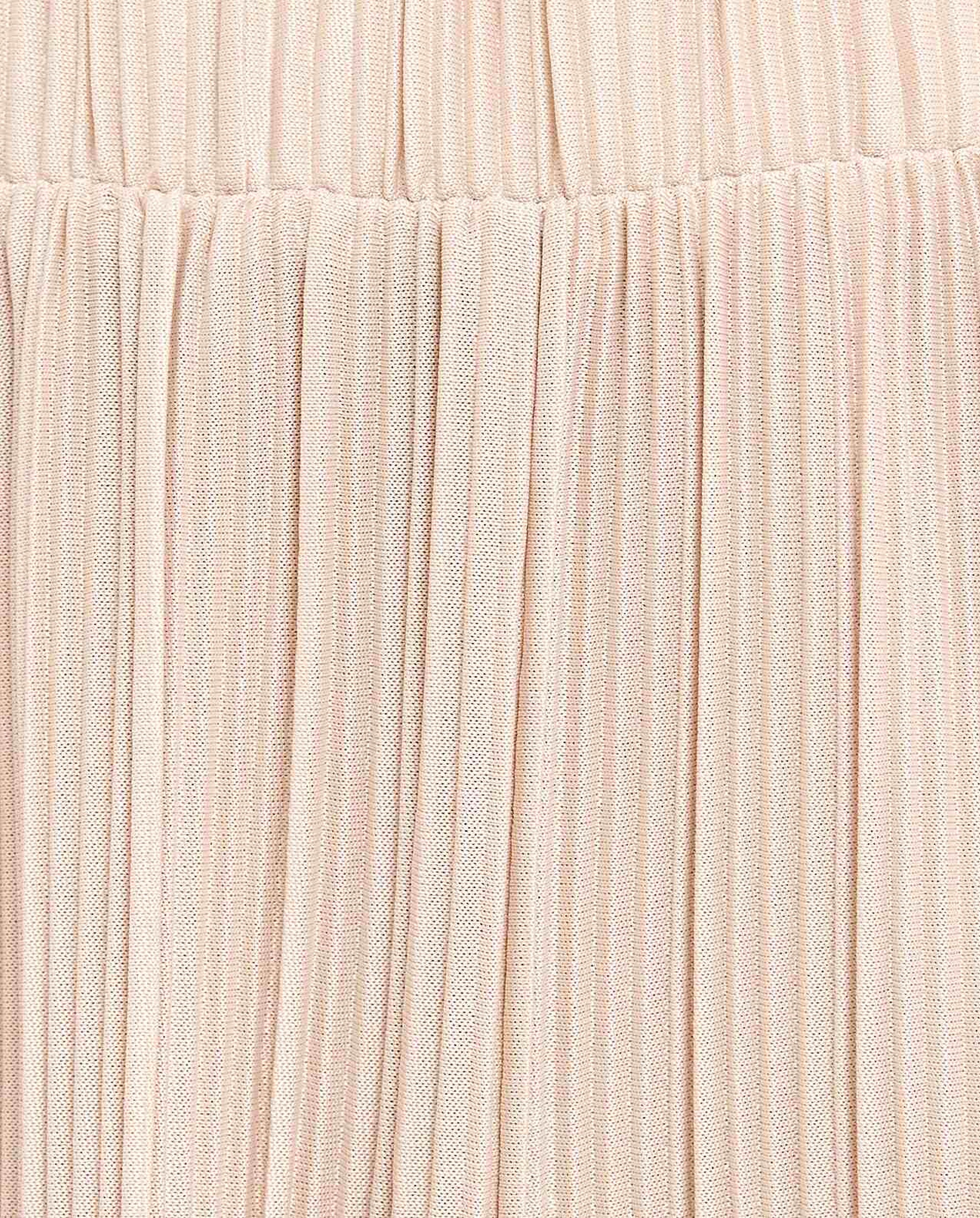 بنطال عريض بكسرات وخصر مطاطي