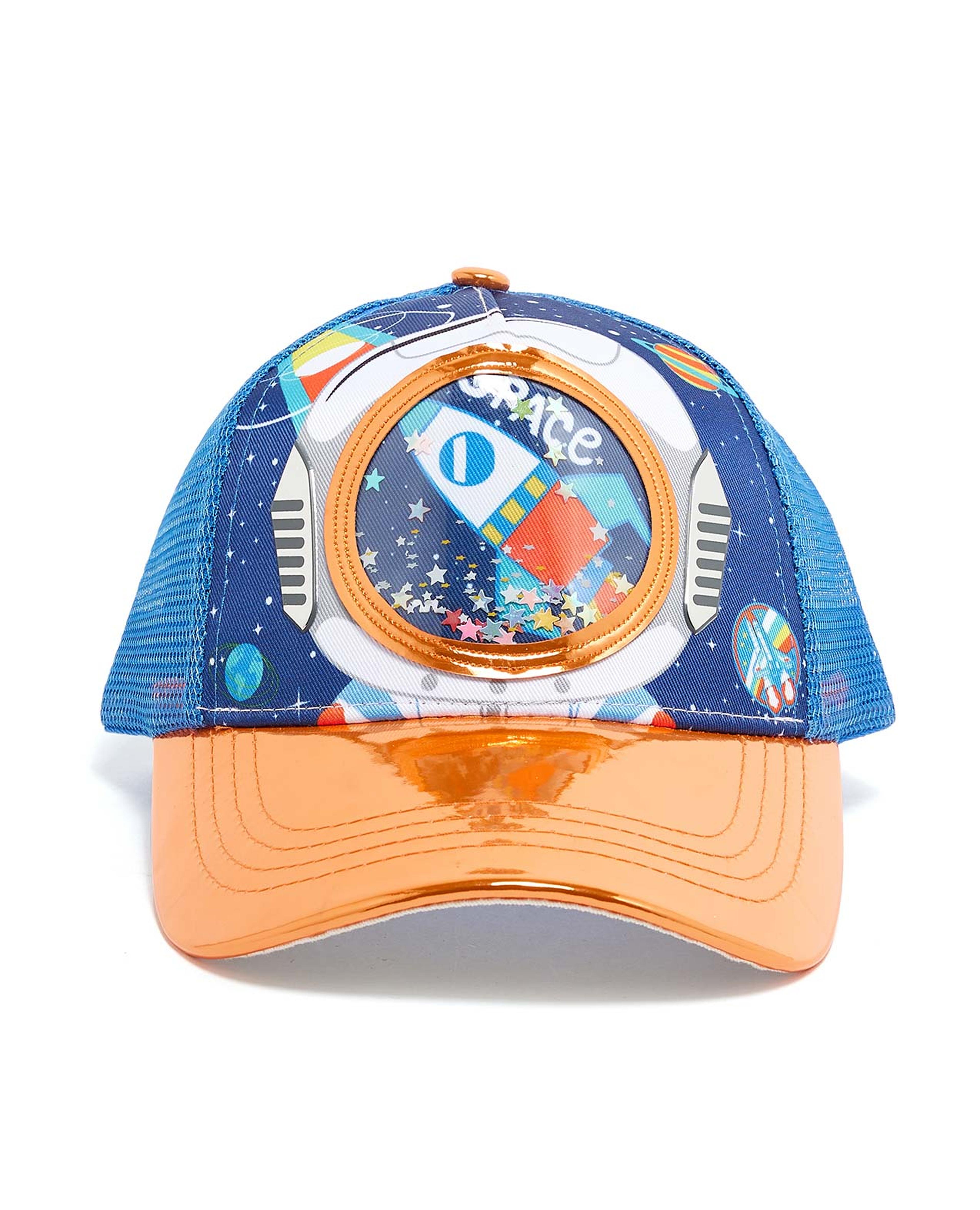 Space Printed Trucker Cap