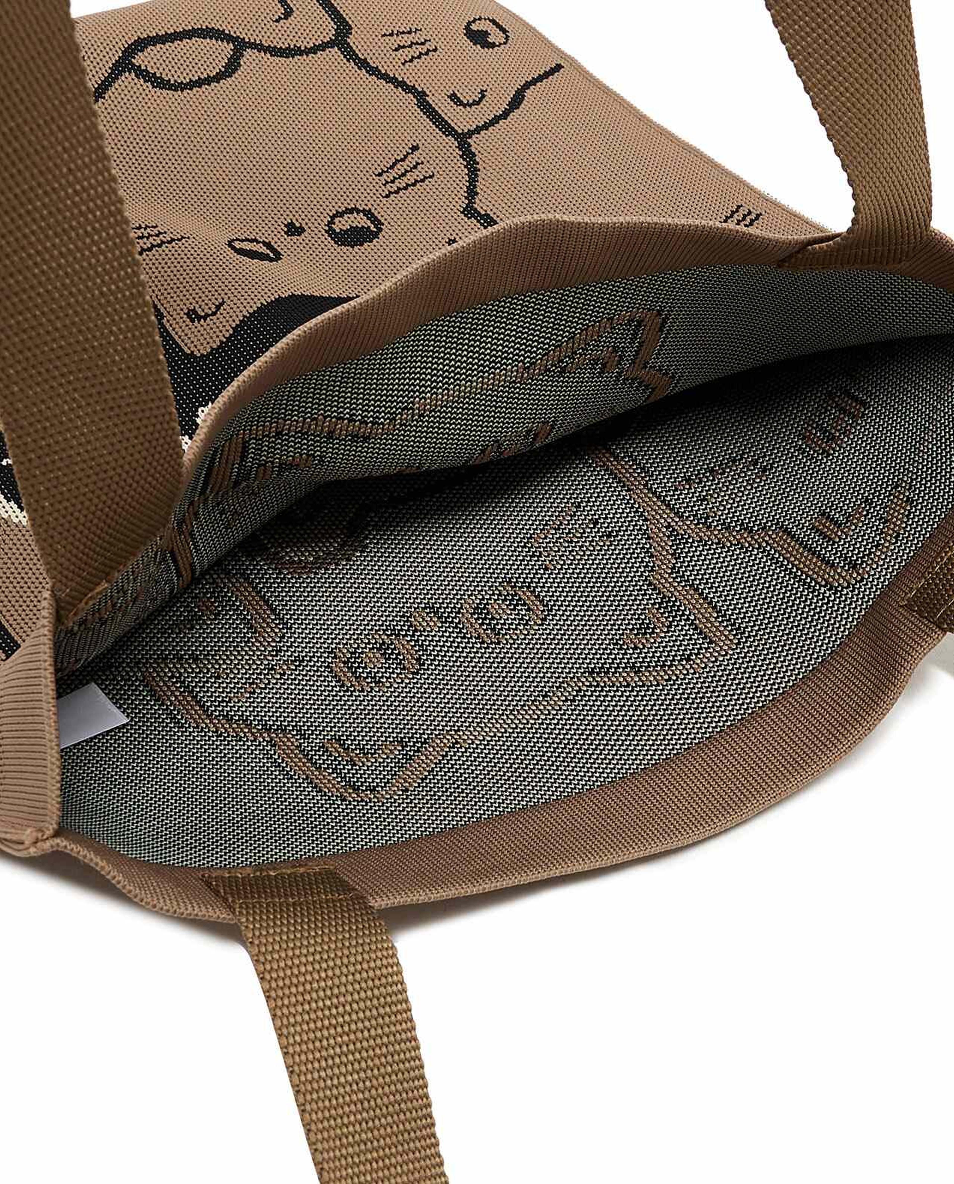 حقيبة كتف كانفاس بطبعة