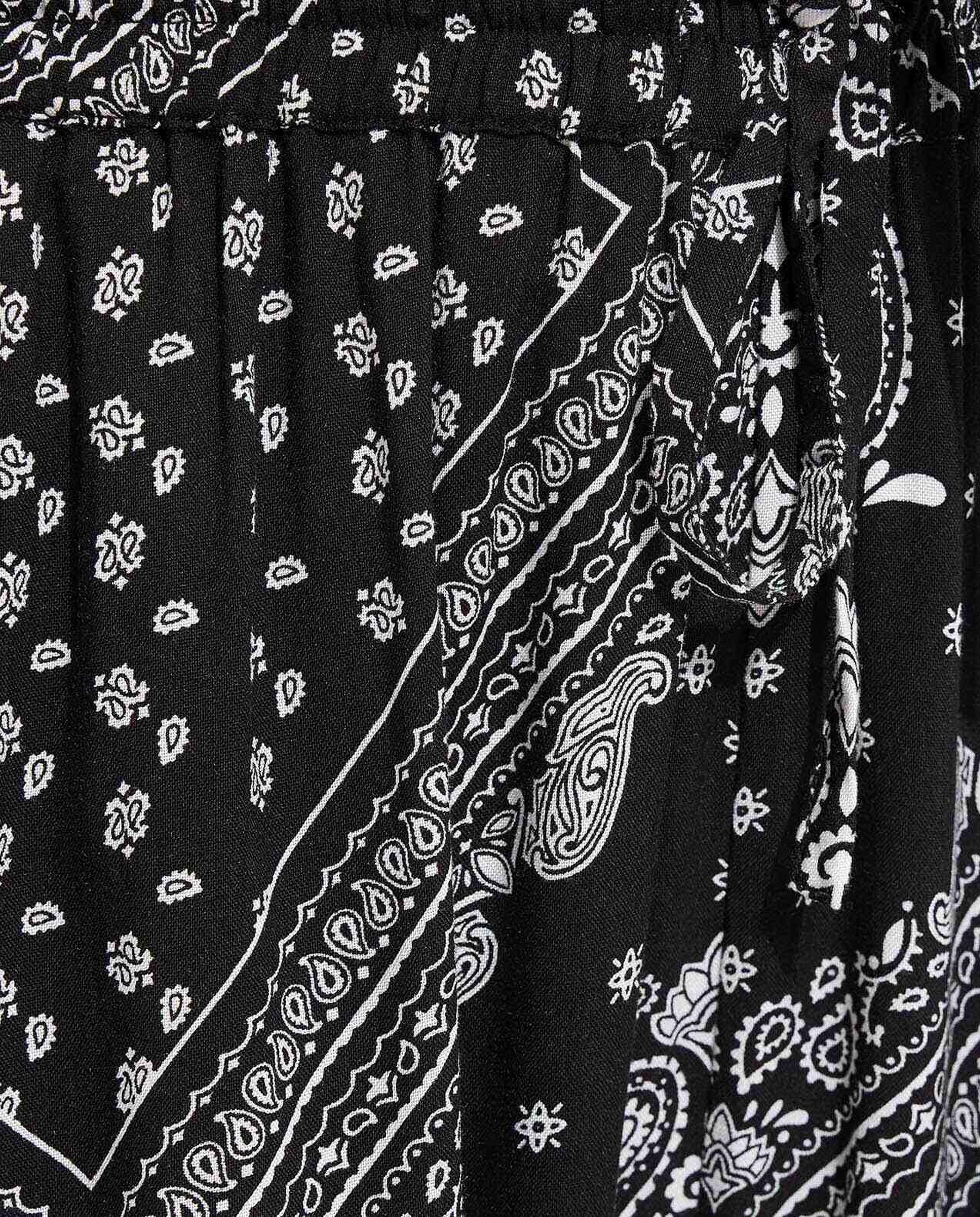 Printed Lounge Pants with Drawstring Waist