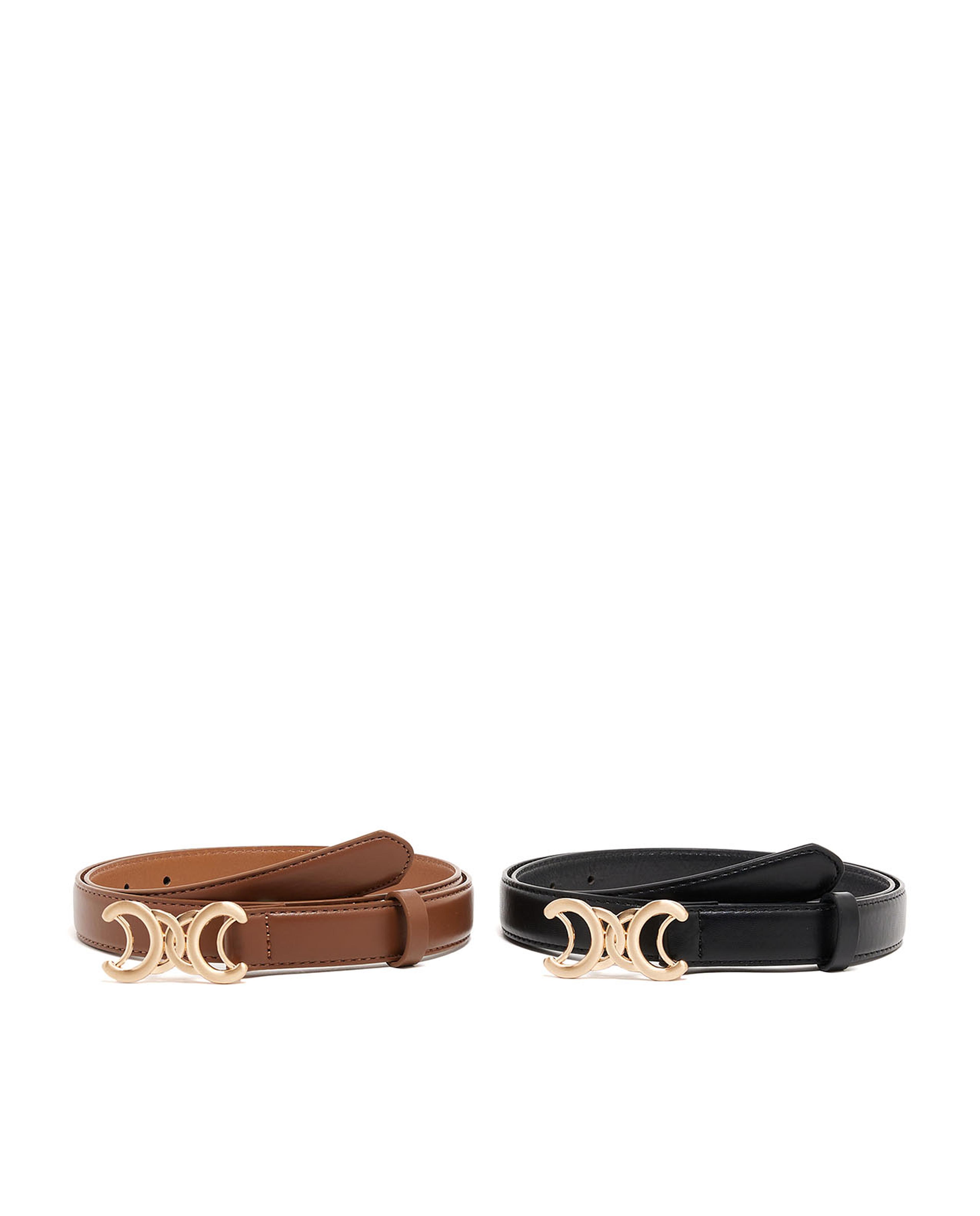 2 Pack Buckle Closure Belts