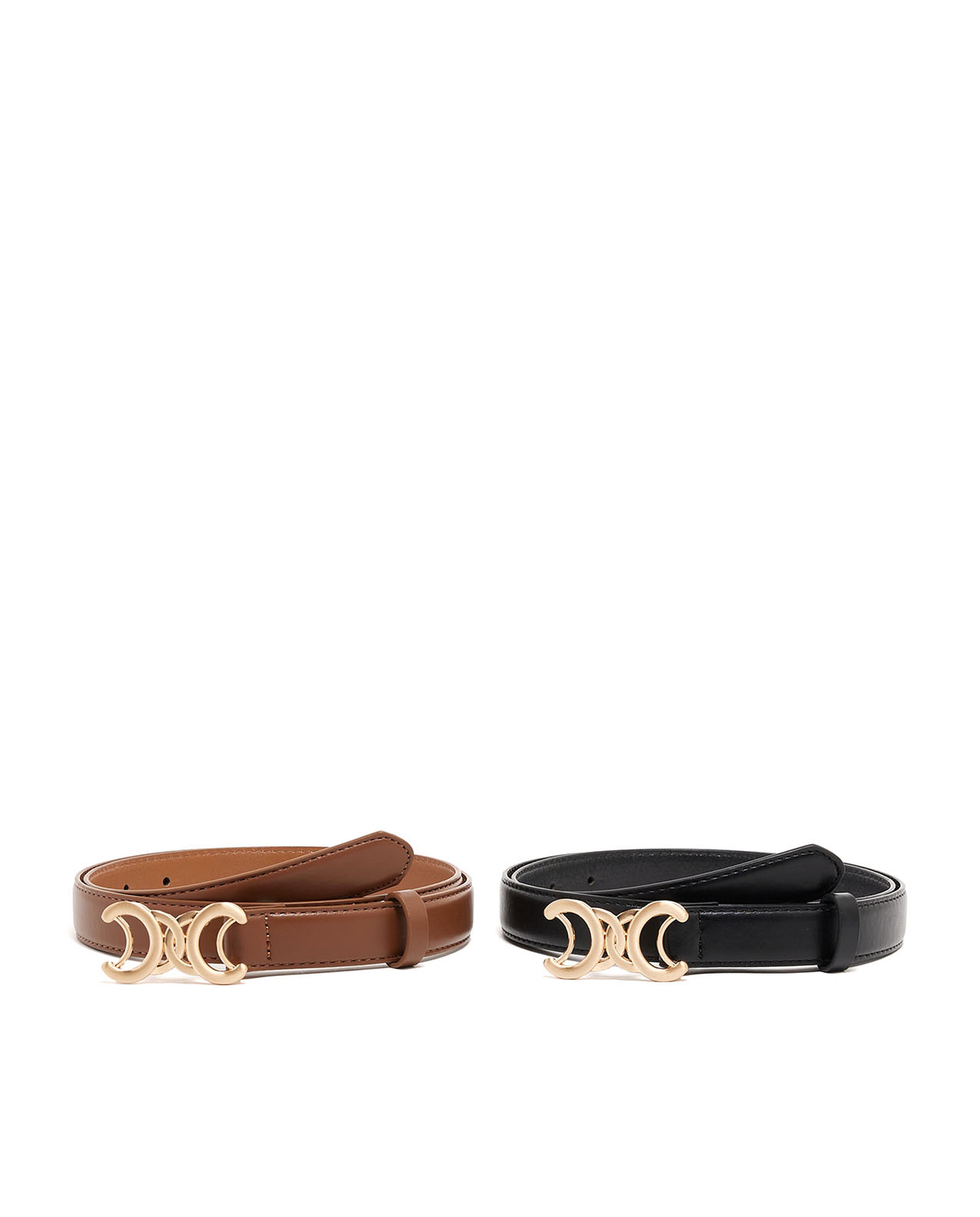 2 Pack Buckle Closure Belts