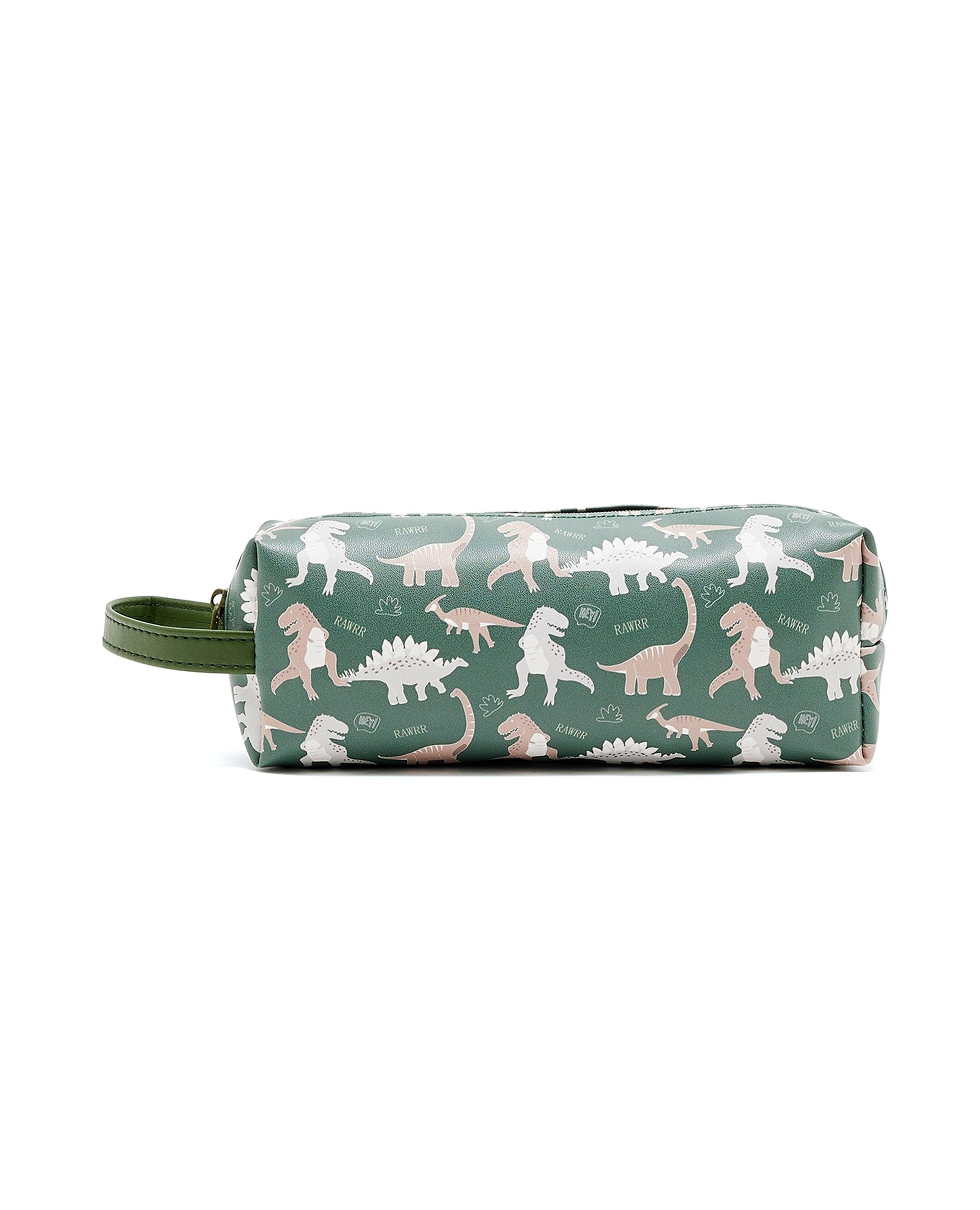 Dino Printed Pencil Pouch