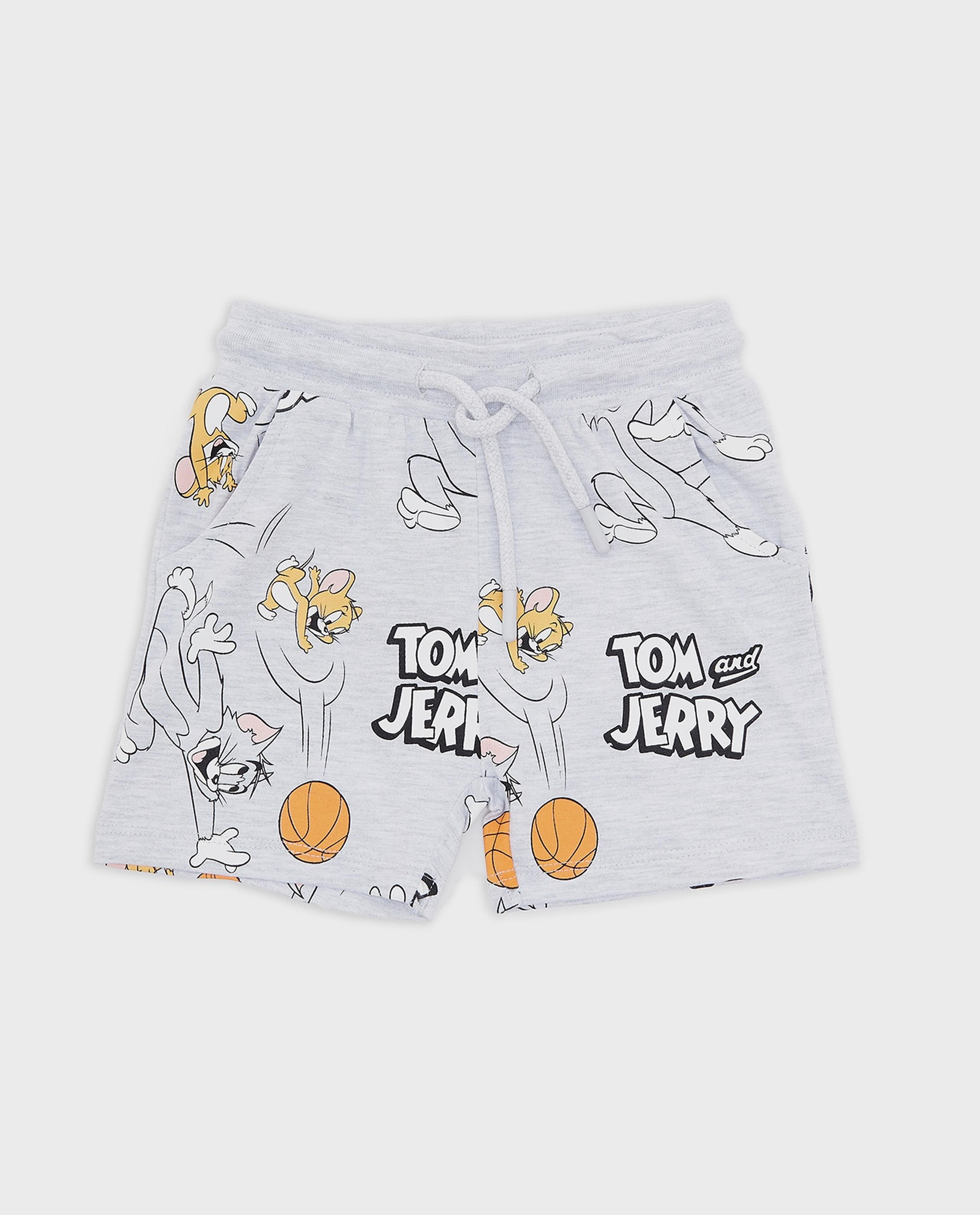 شورت بطبعة توم اند جيري - قطعتين
