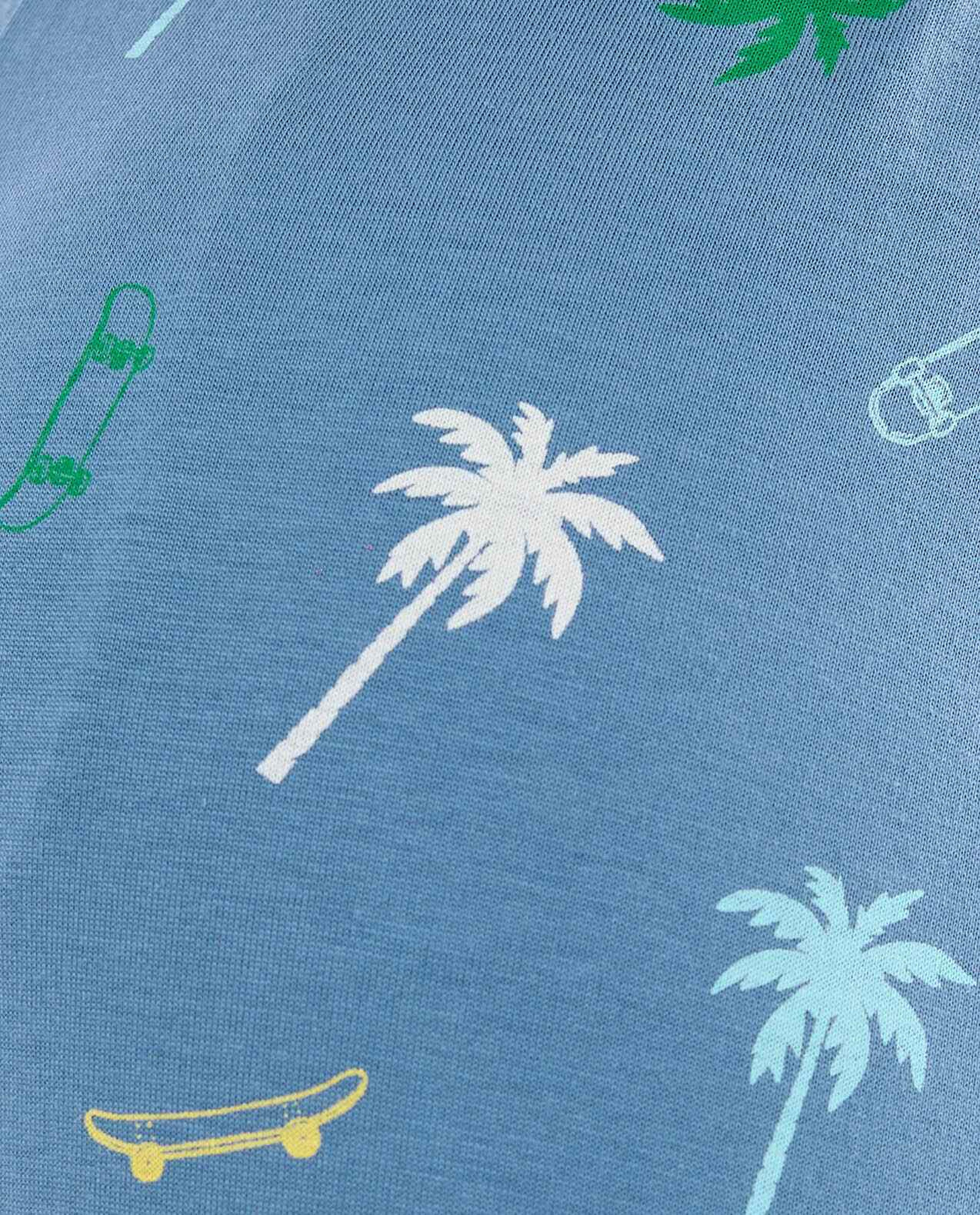 2 Pack Printed Shorts with Drawstring Waist