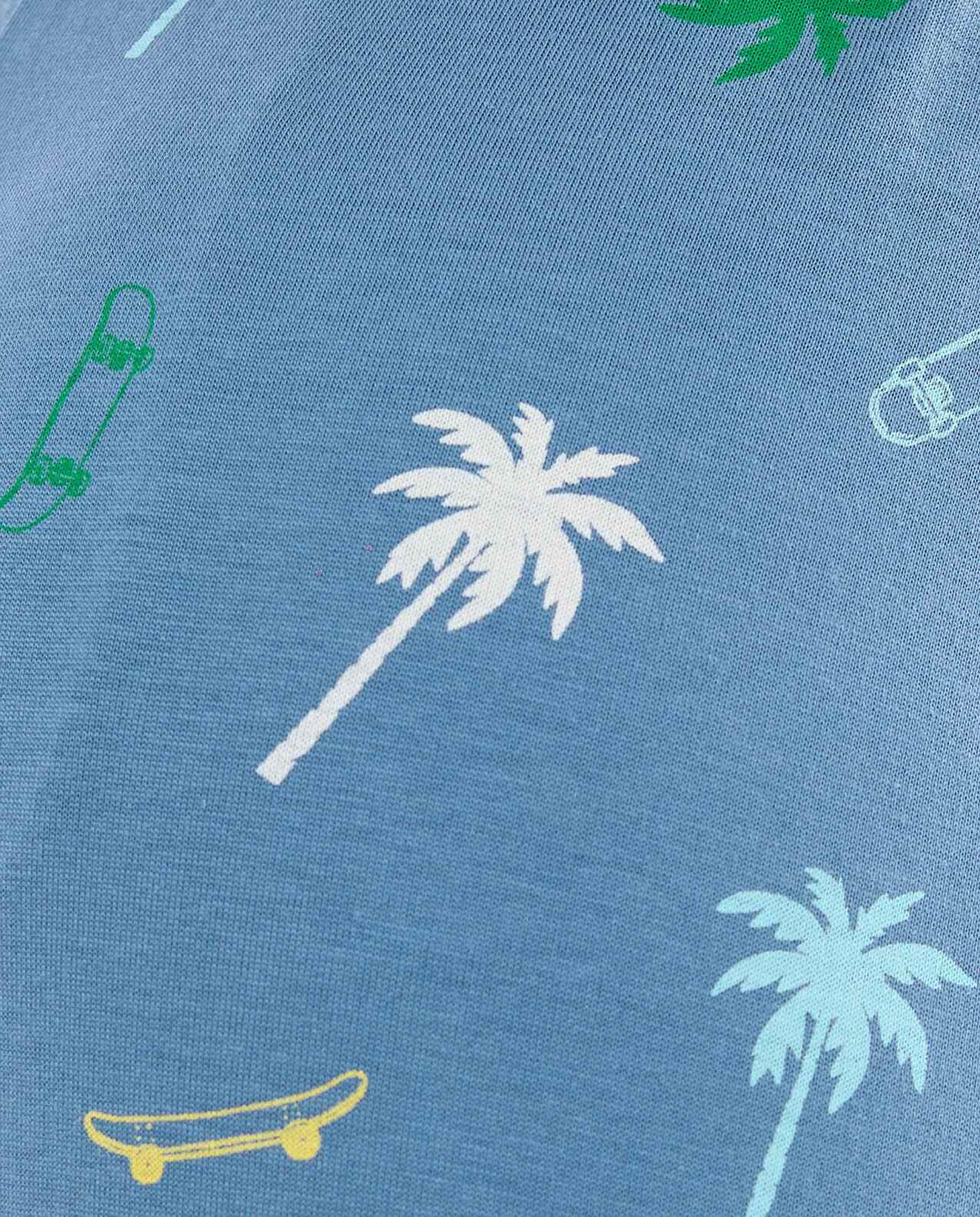 2 Pack Printed Shorts with Drawstring Waist