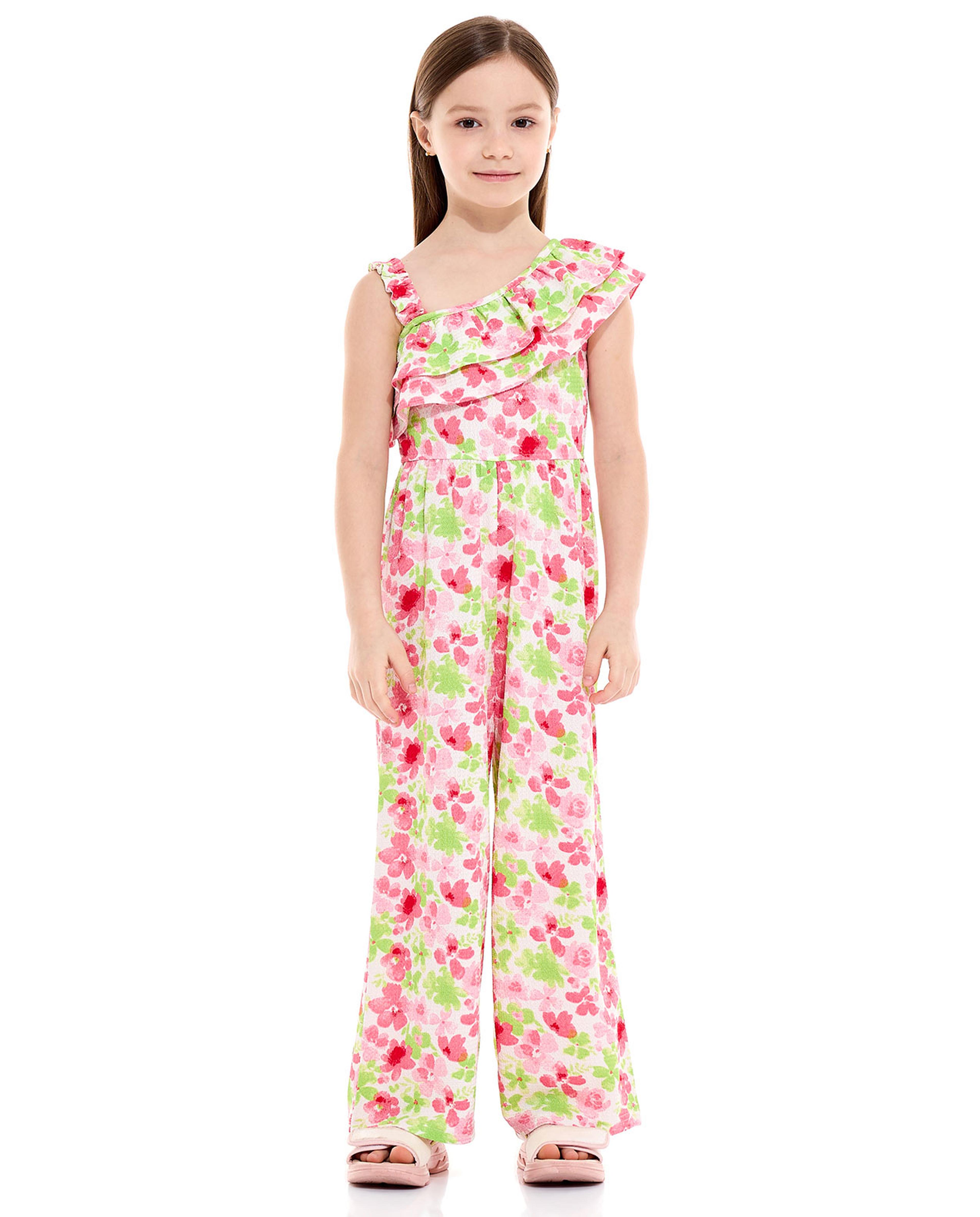 Floral Print Jumpsuit