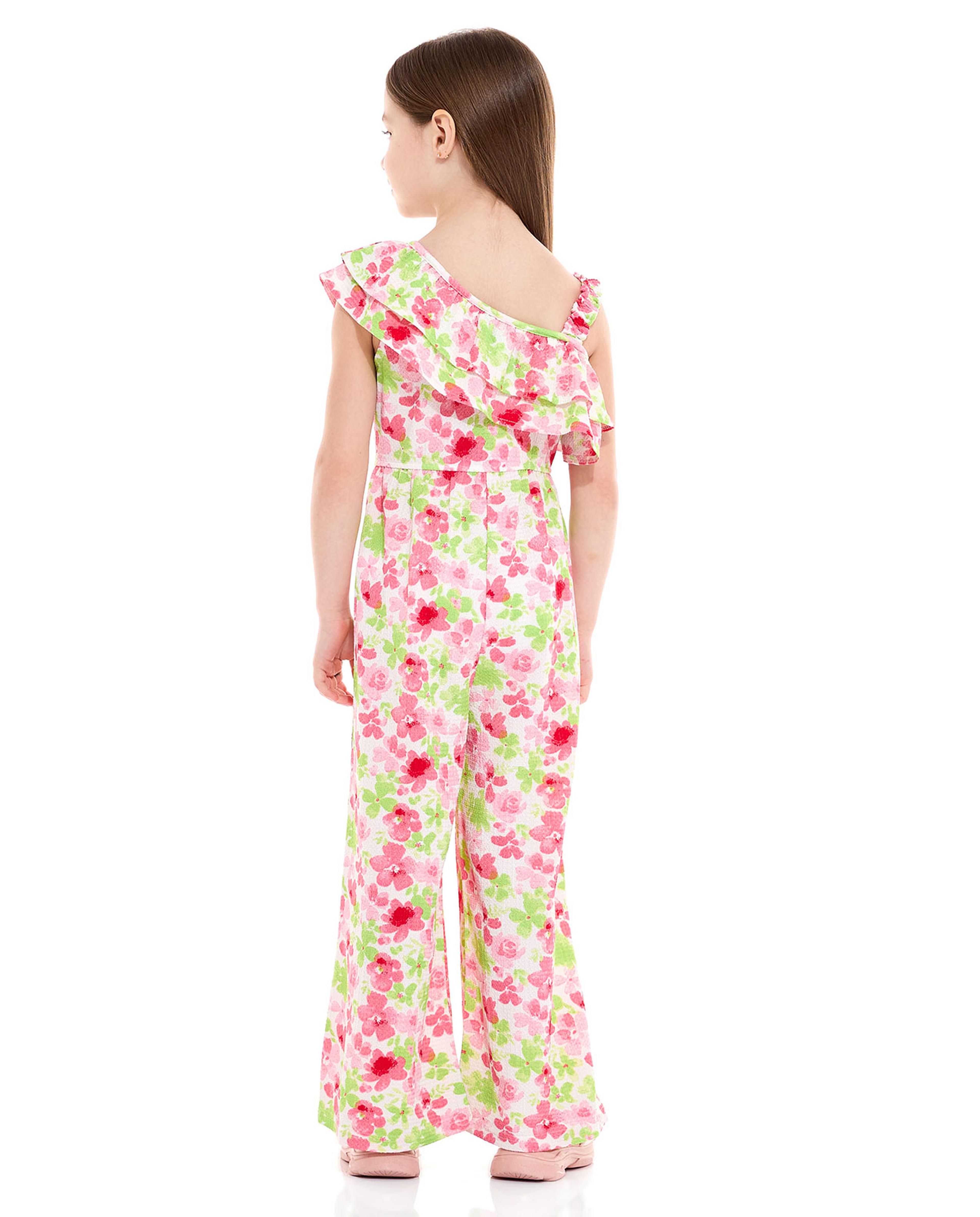 Floral Print Jumpsuit