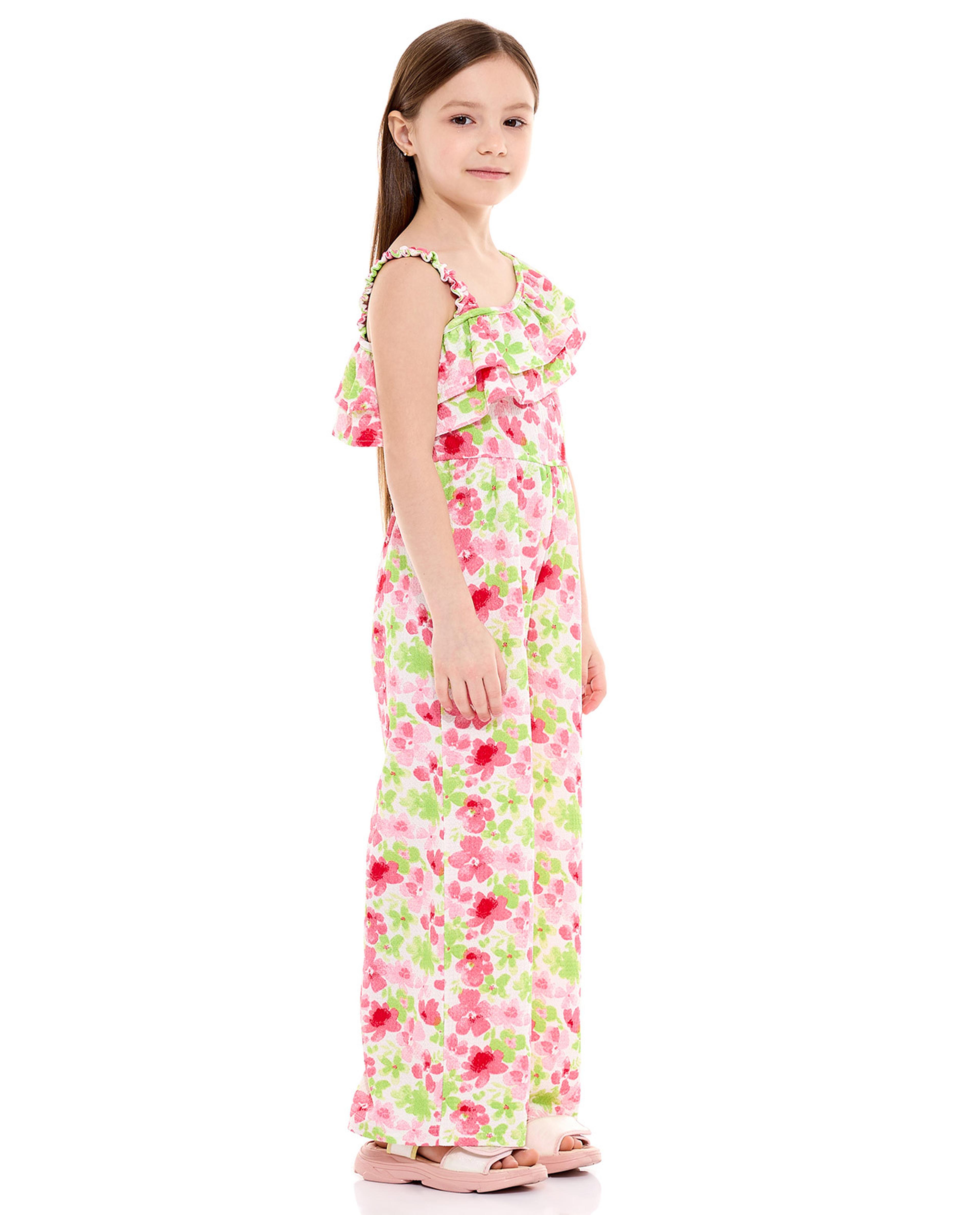 Floral Print Jumpsuit