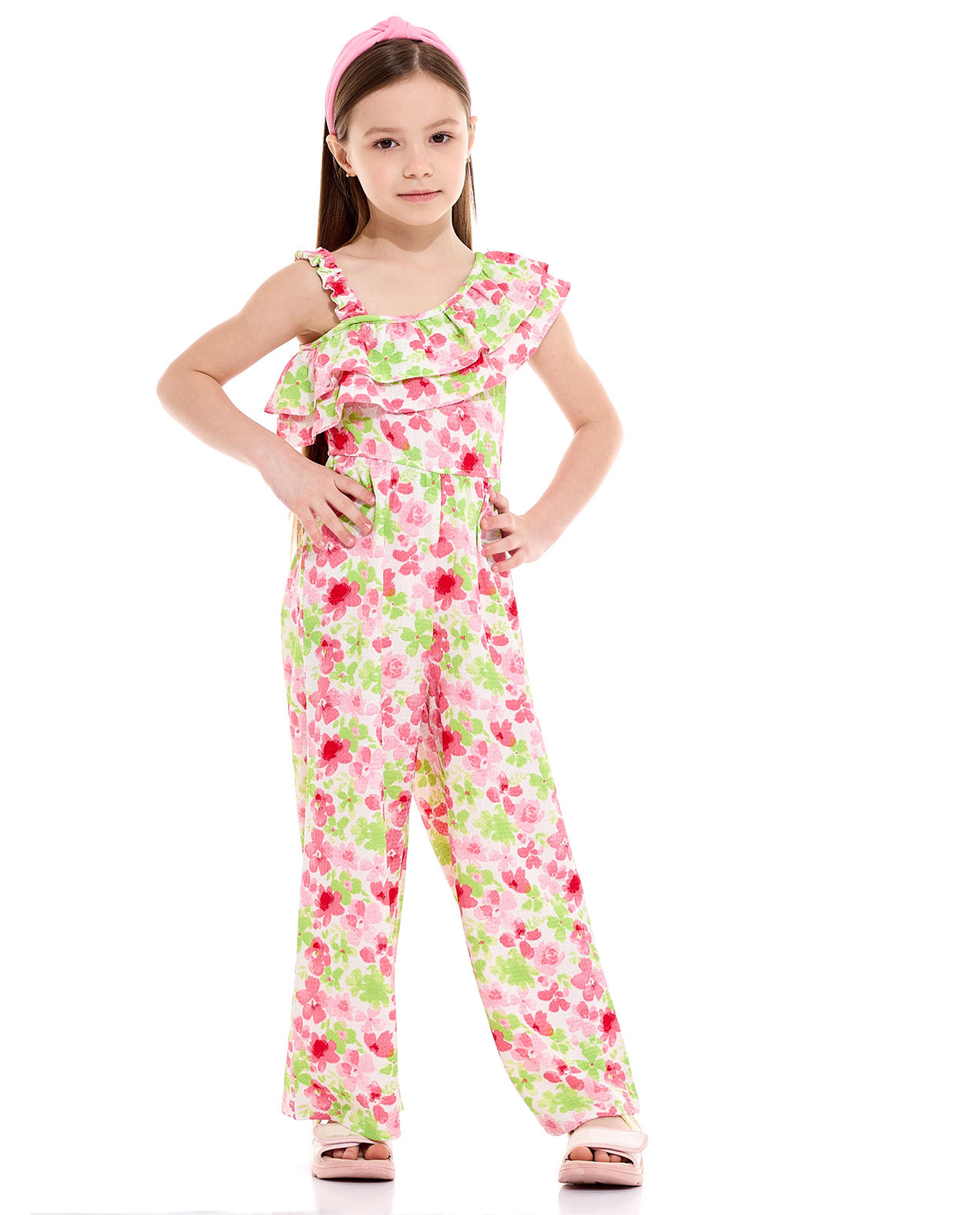 Floral Print Jumpsuit